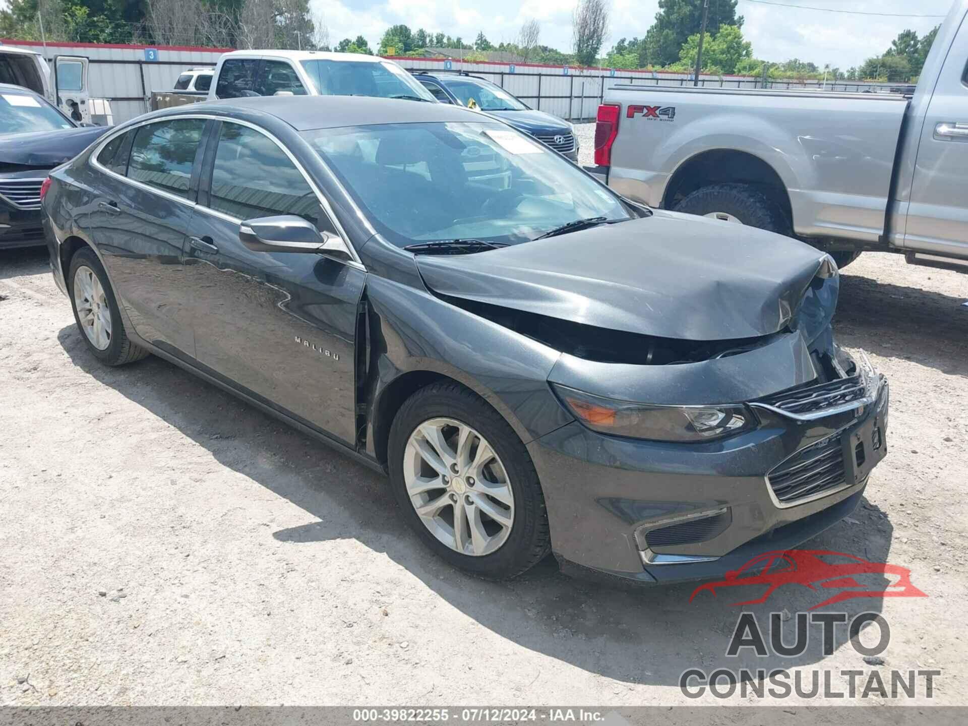 CHEVROLET MALIBU 2016 - 1G1ZE5ST3GF272555