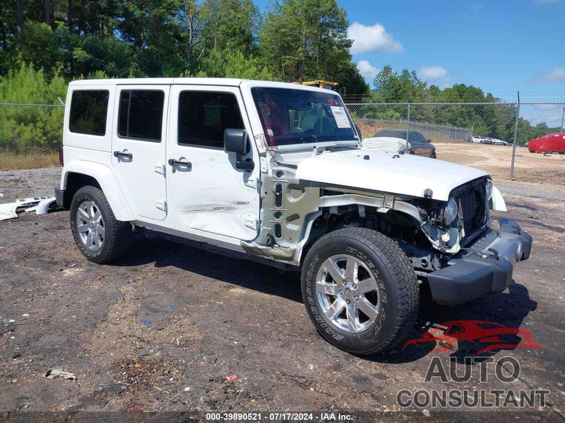 JEEP WRANGLER UNLIMITED 2017 - 1C4BJWEG7HL684263
