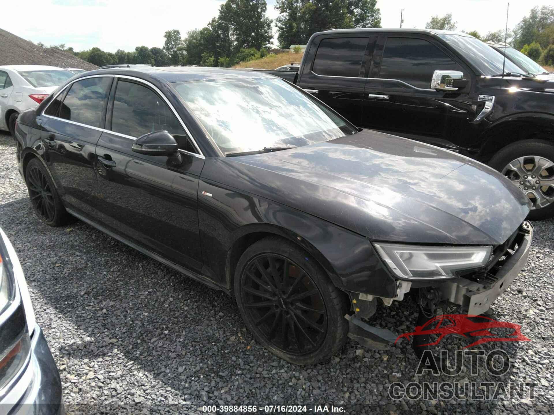 AUDI A4 2017 - WAUENAF45HN028864