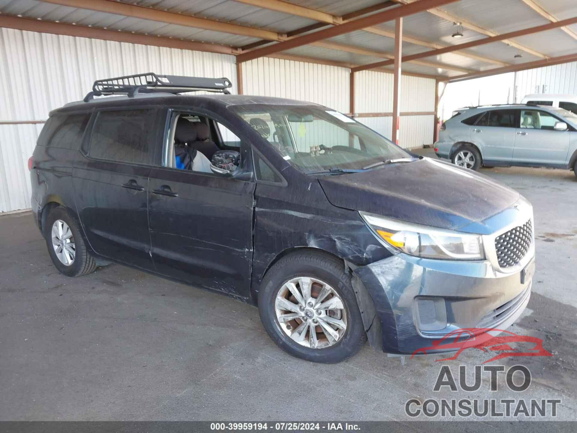 KIA SEDONA 2016 - KNDMB5C16G6179469