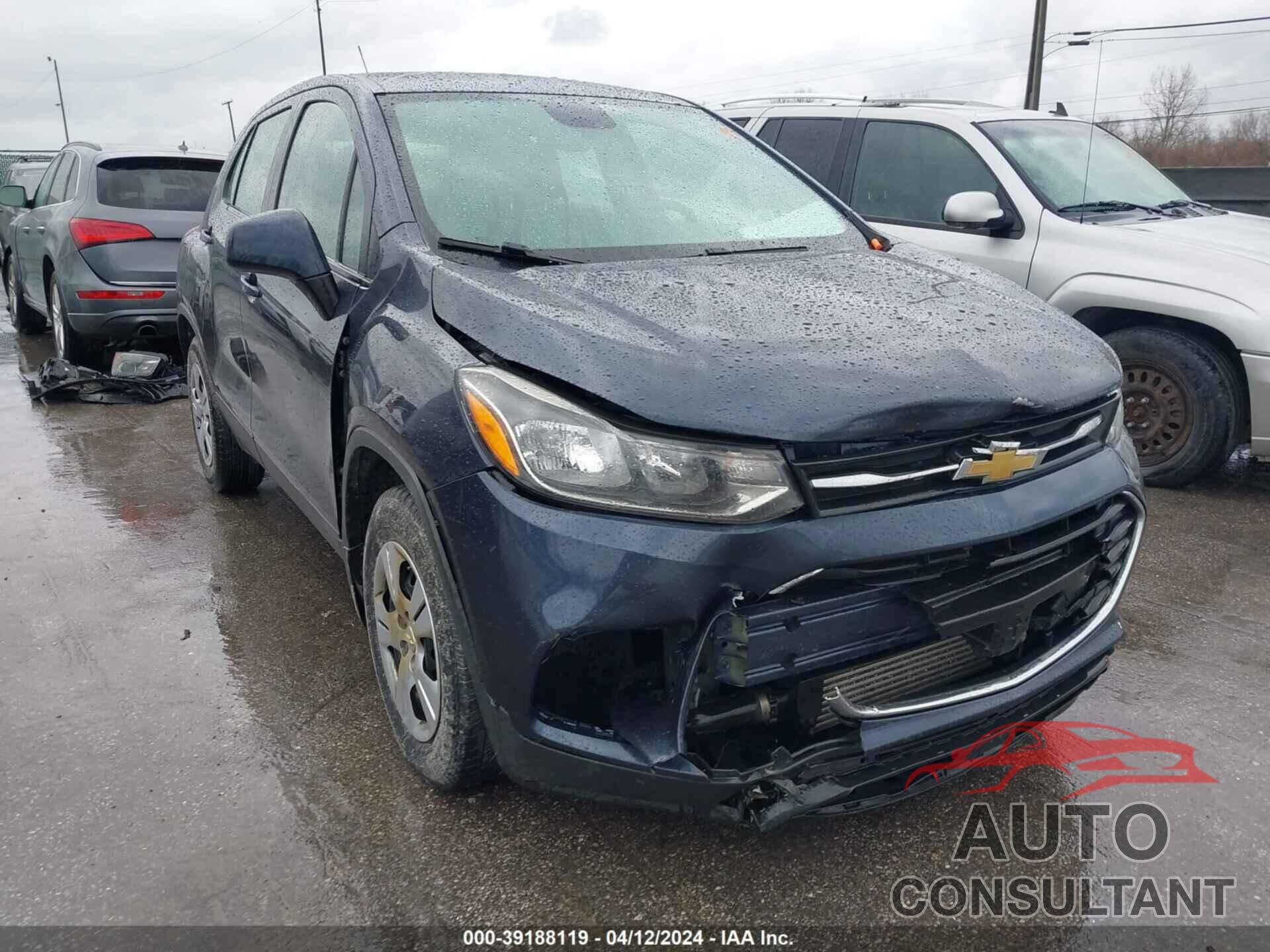 CHEVROLET TRAX 2018 - 3GNCJKSB2JL171106