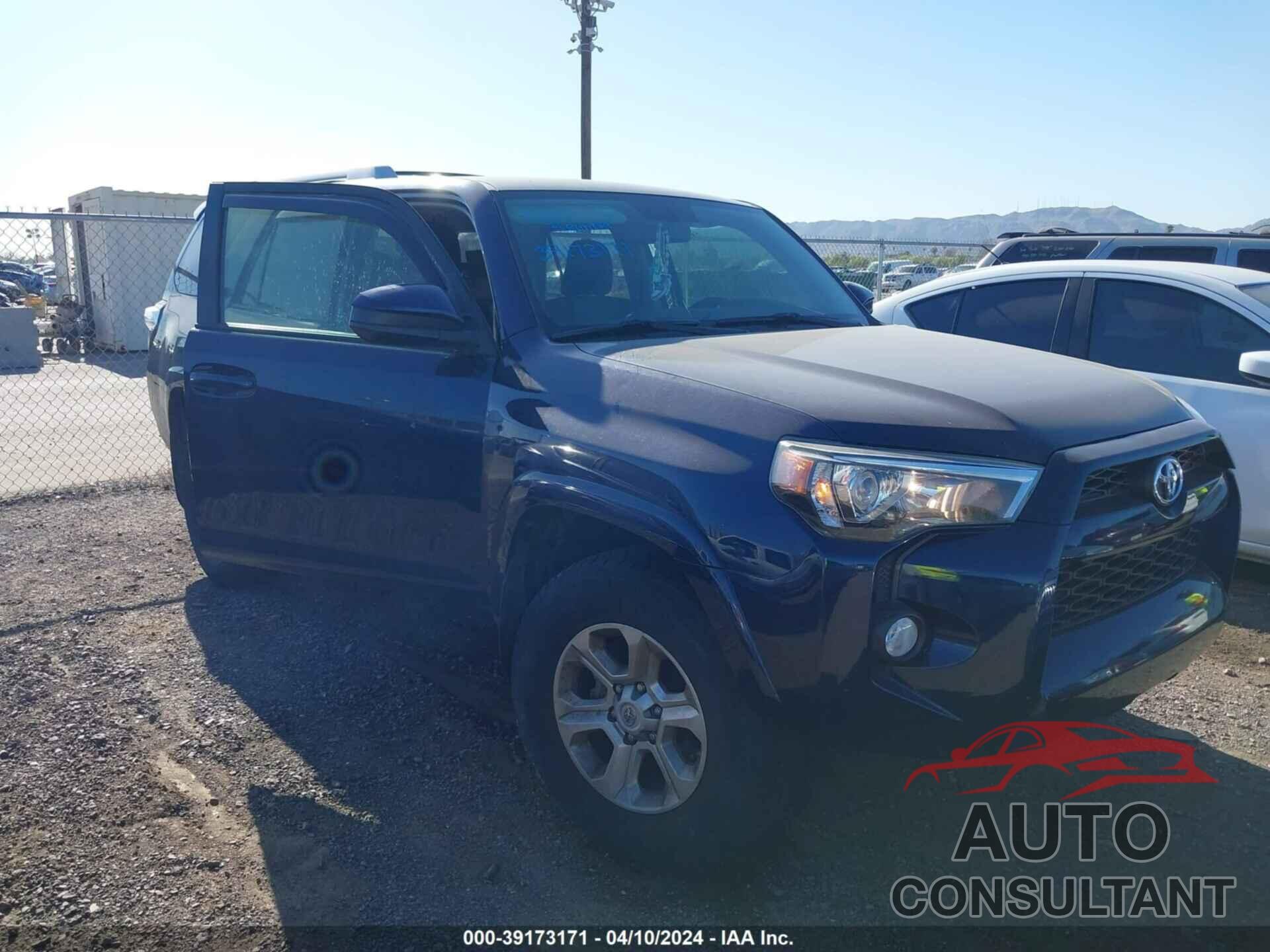 TOYOTA 4RUNNER 2016 - JTEBU5JRXG5337890