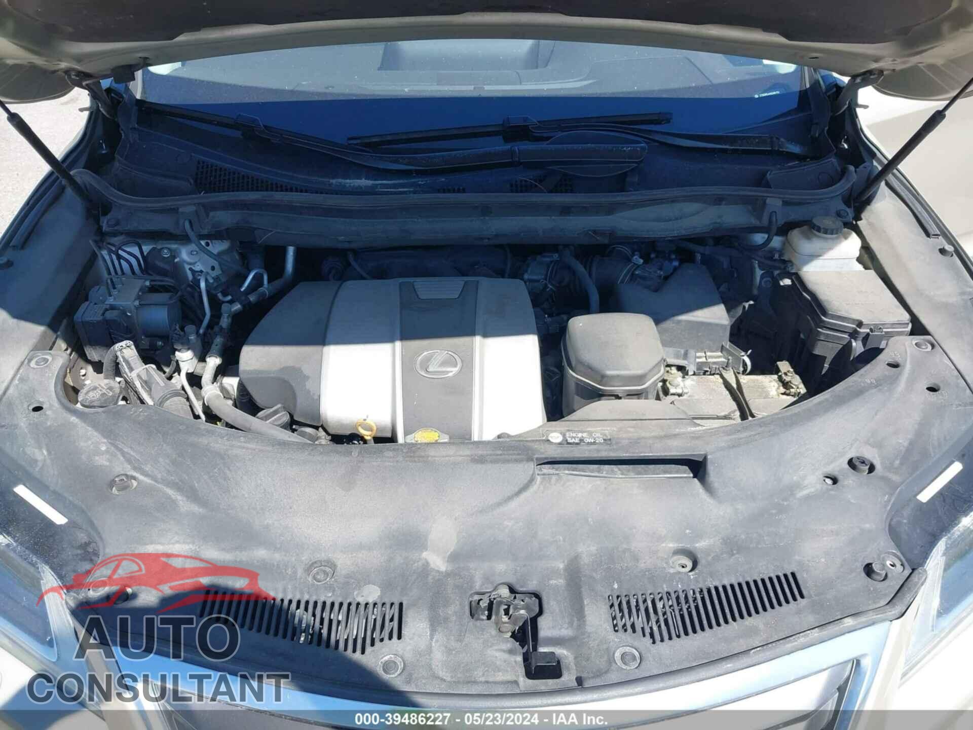 LEXUS RX 350 2017 - 2T2BZMCA4HC080152