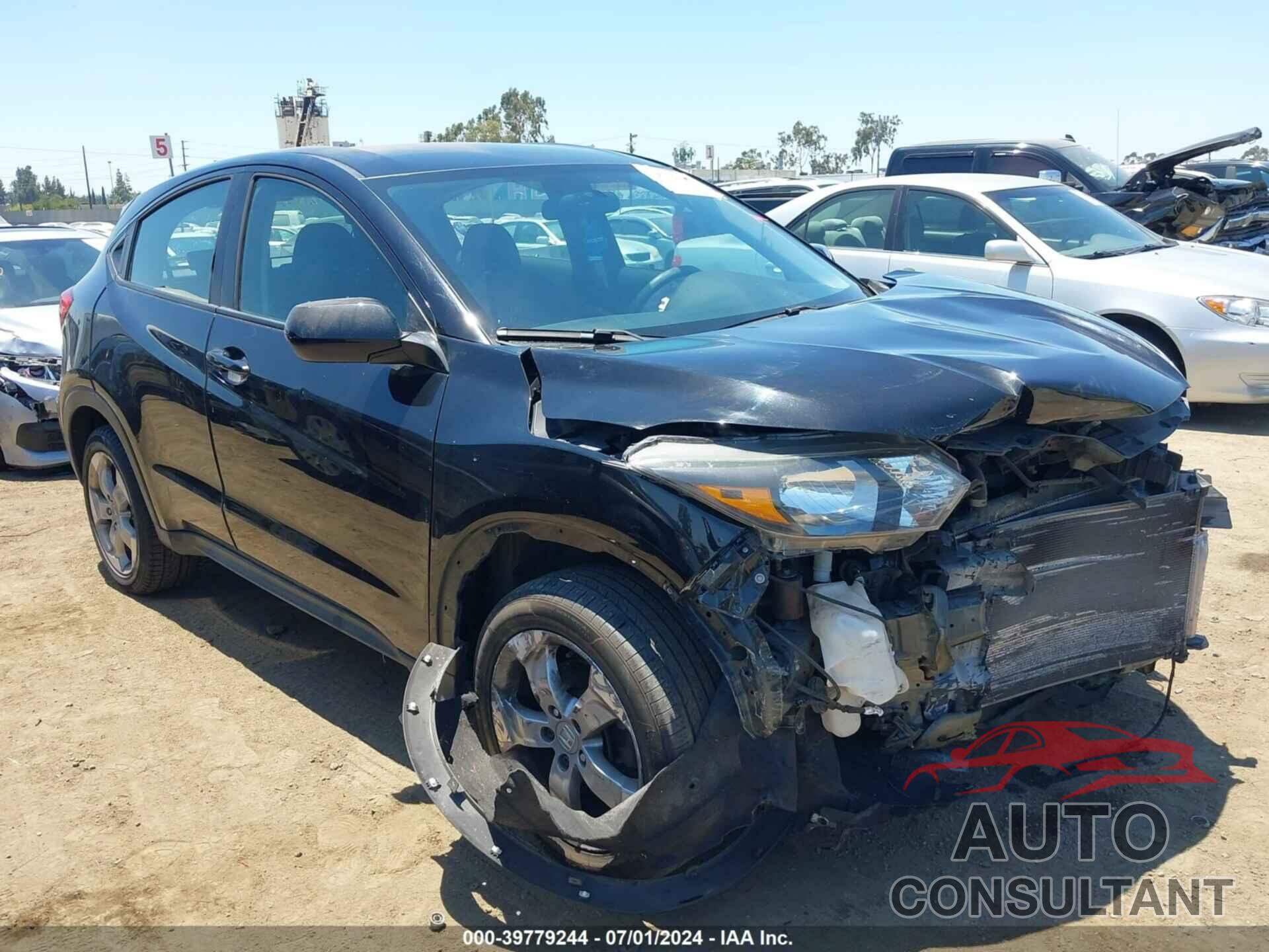 HONDA HR-V 2017 - 3CZRU6H38HM715382