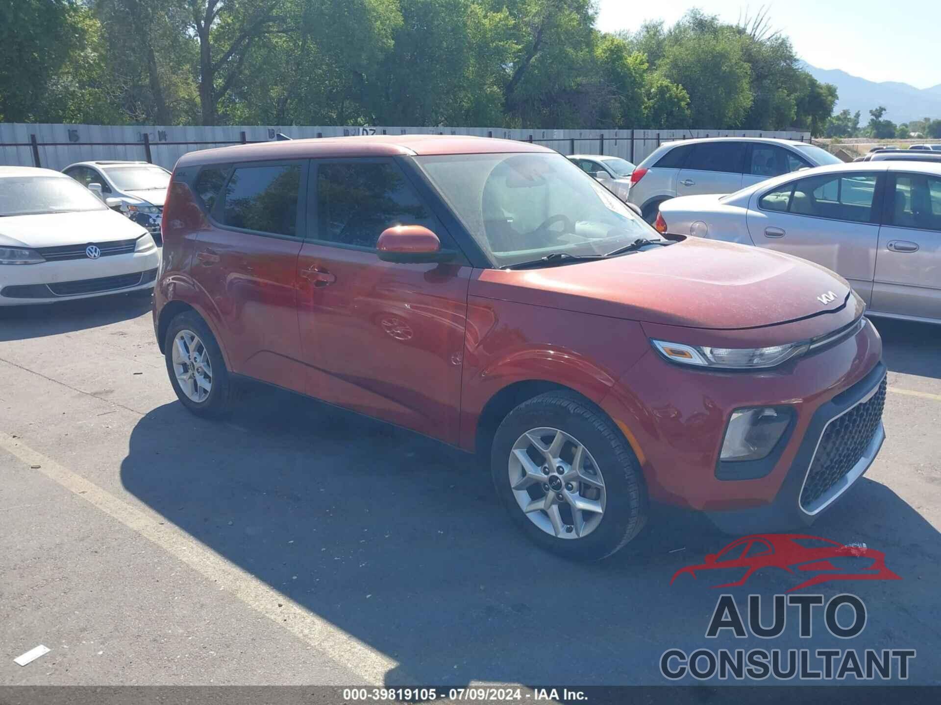 KIA SOUL 2022 - KNDJ23AU4N7834711