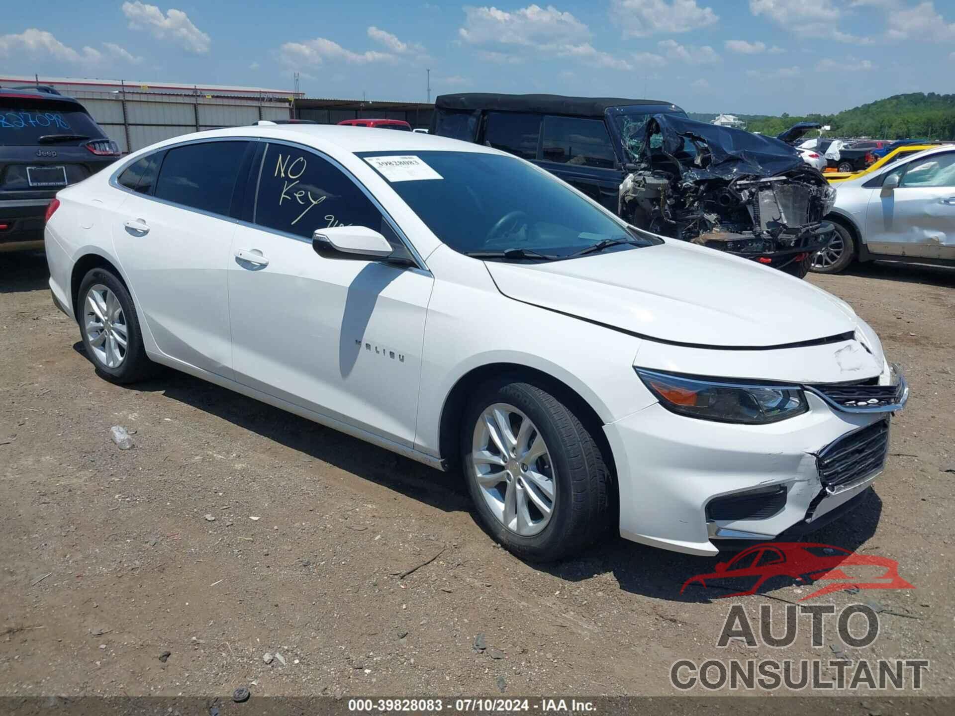 CHEVROLET MALIBU 2017 - 1G1ZE5ST7HF201280