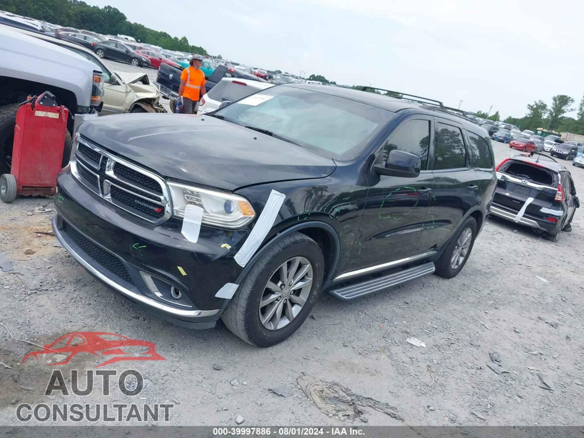 DODGE DURANGO 2016 - 1C4RDHAG3GC374536