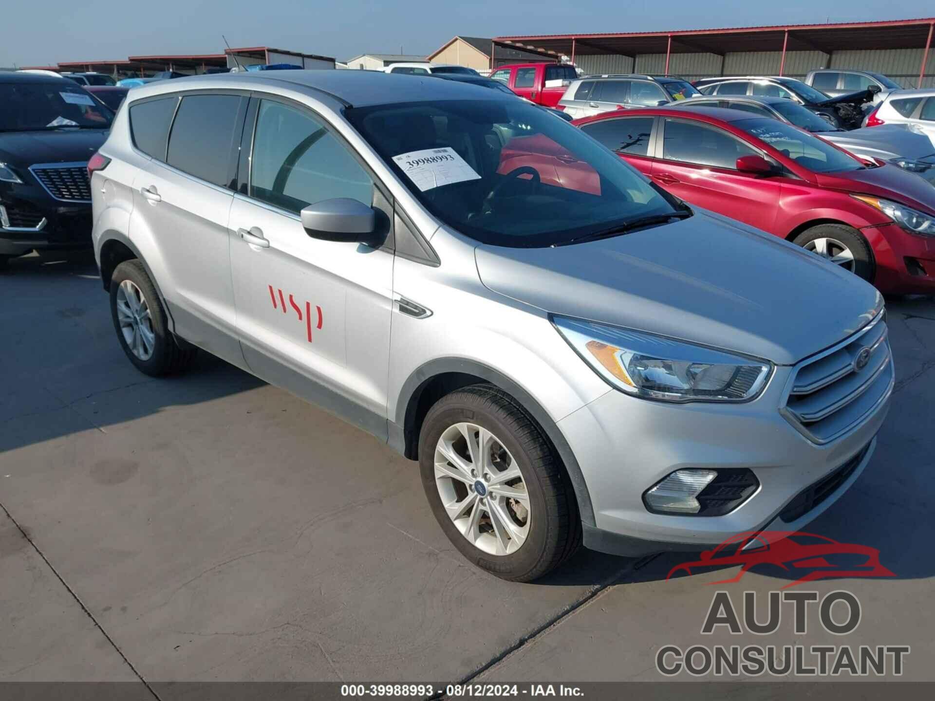 FORD ESCAPE 2019 - 1FMCU9GD6KUA98179