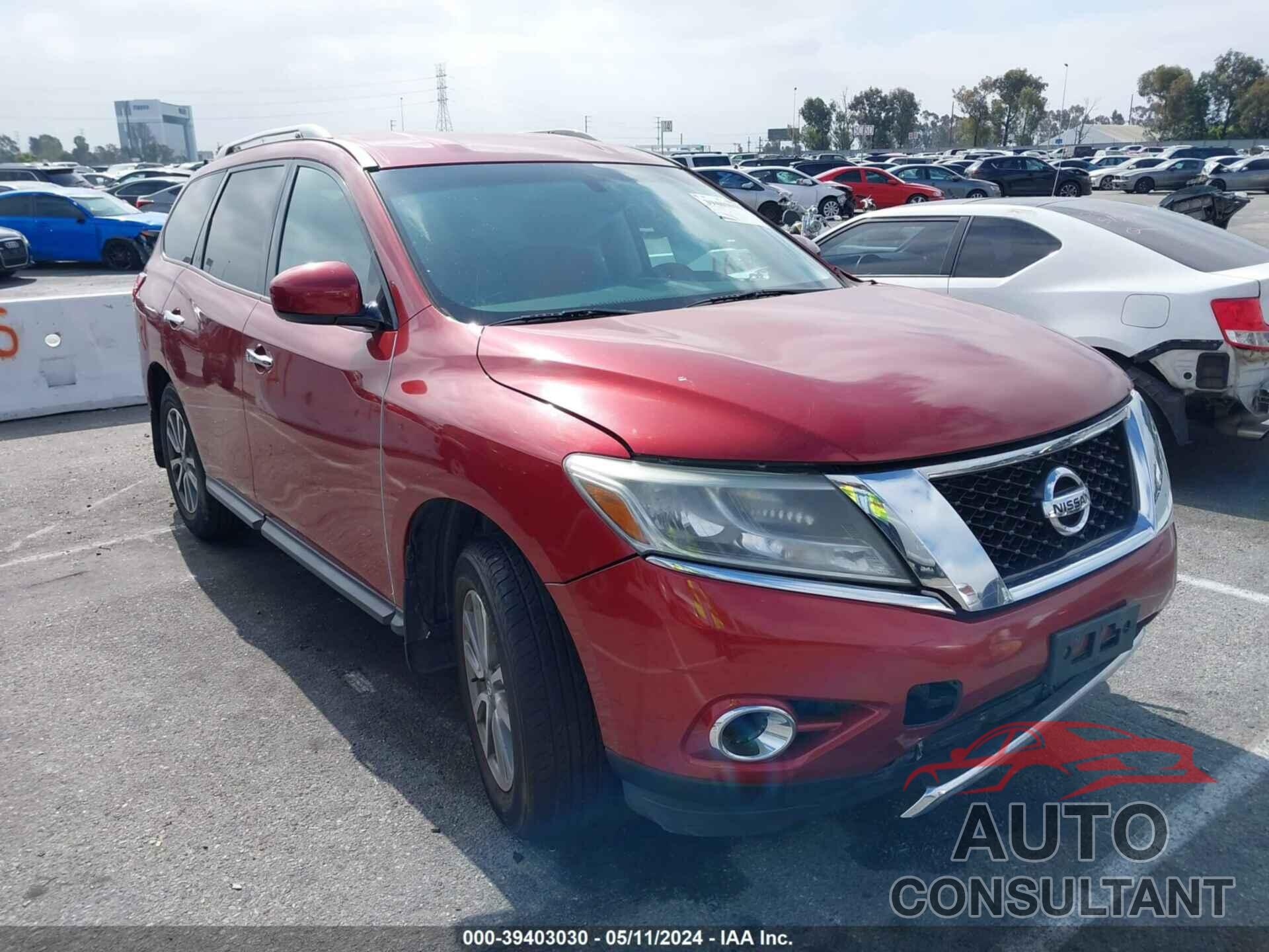 NISSAN PATHFINDER 2016 - 5N1AR2MNXGC614439