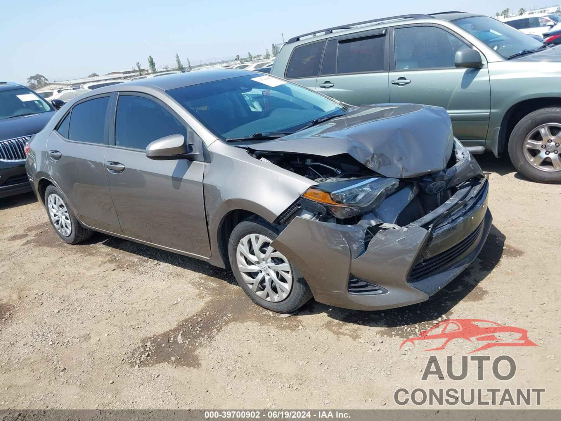 TOYOTA COROLLA 2019 - 5YFBURHE1KP940799