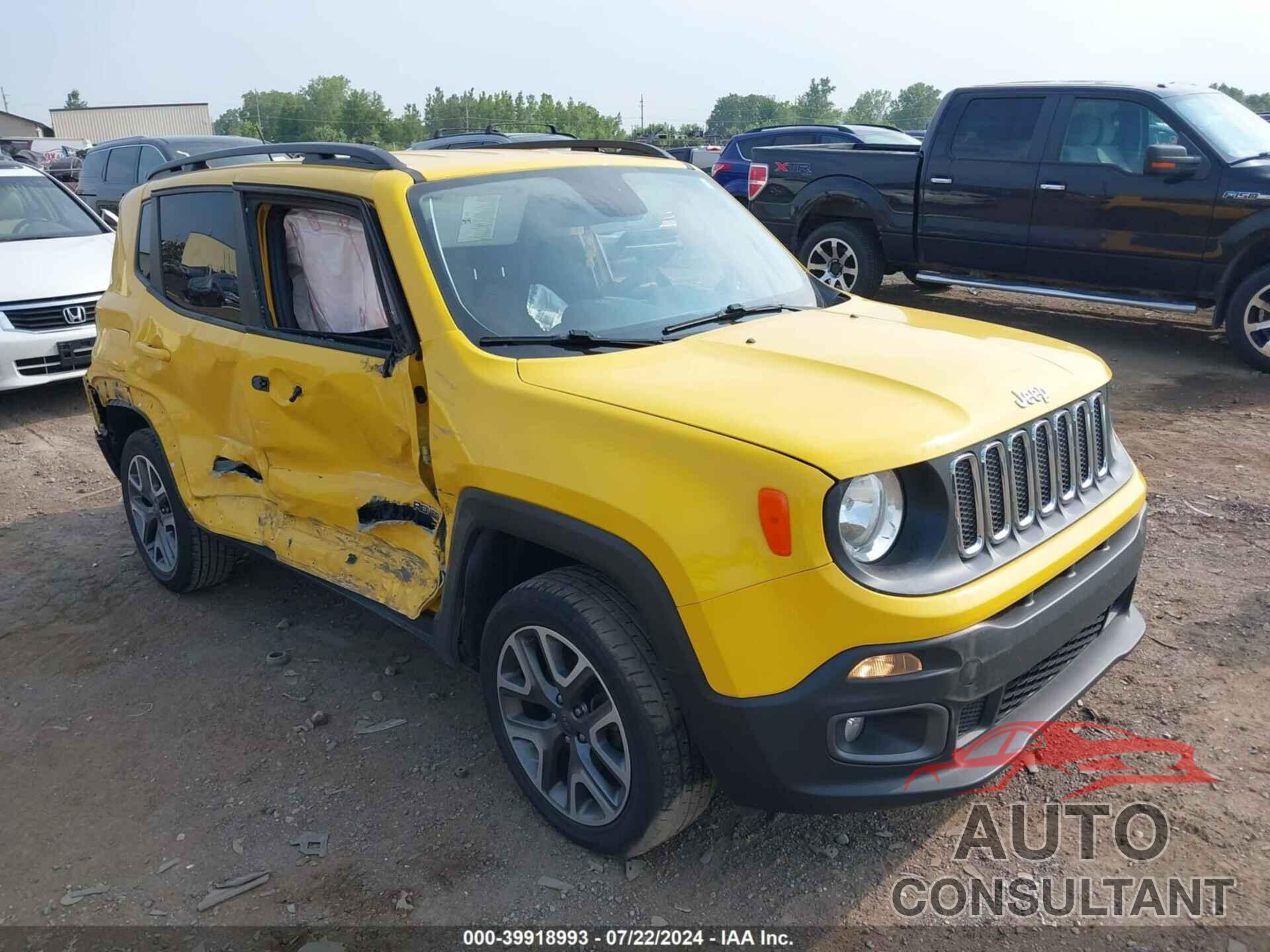 JEEP RENEGADE 2017 - ZACCJBBB2HPF30125