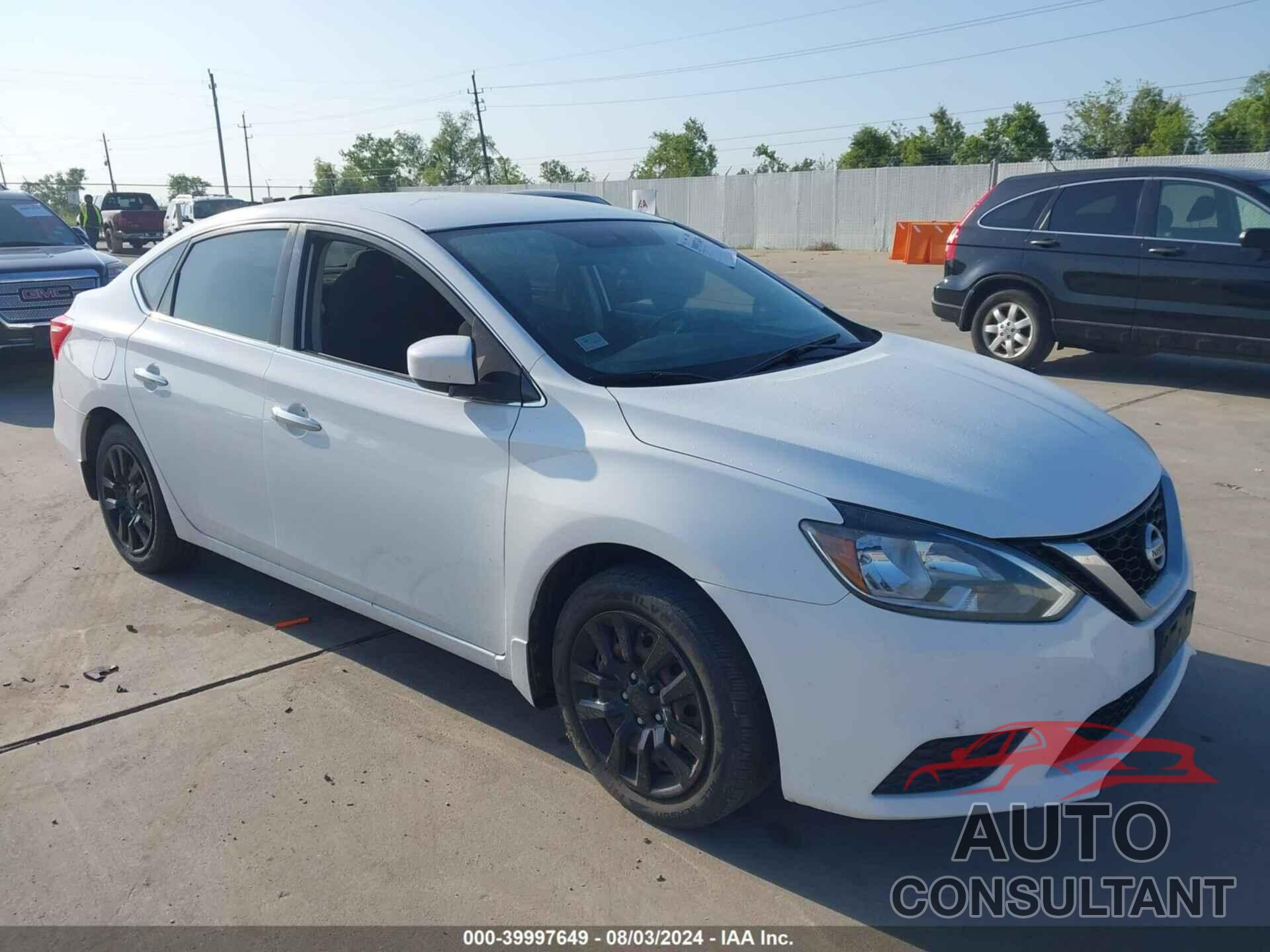 NISSAN SENTRA 2019 - 3N1AB7AP7KY215406