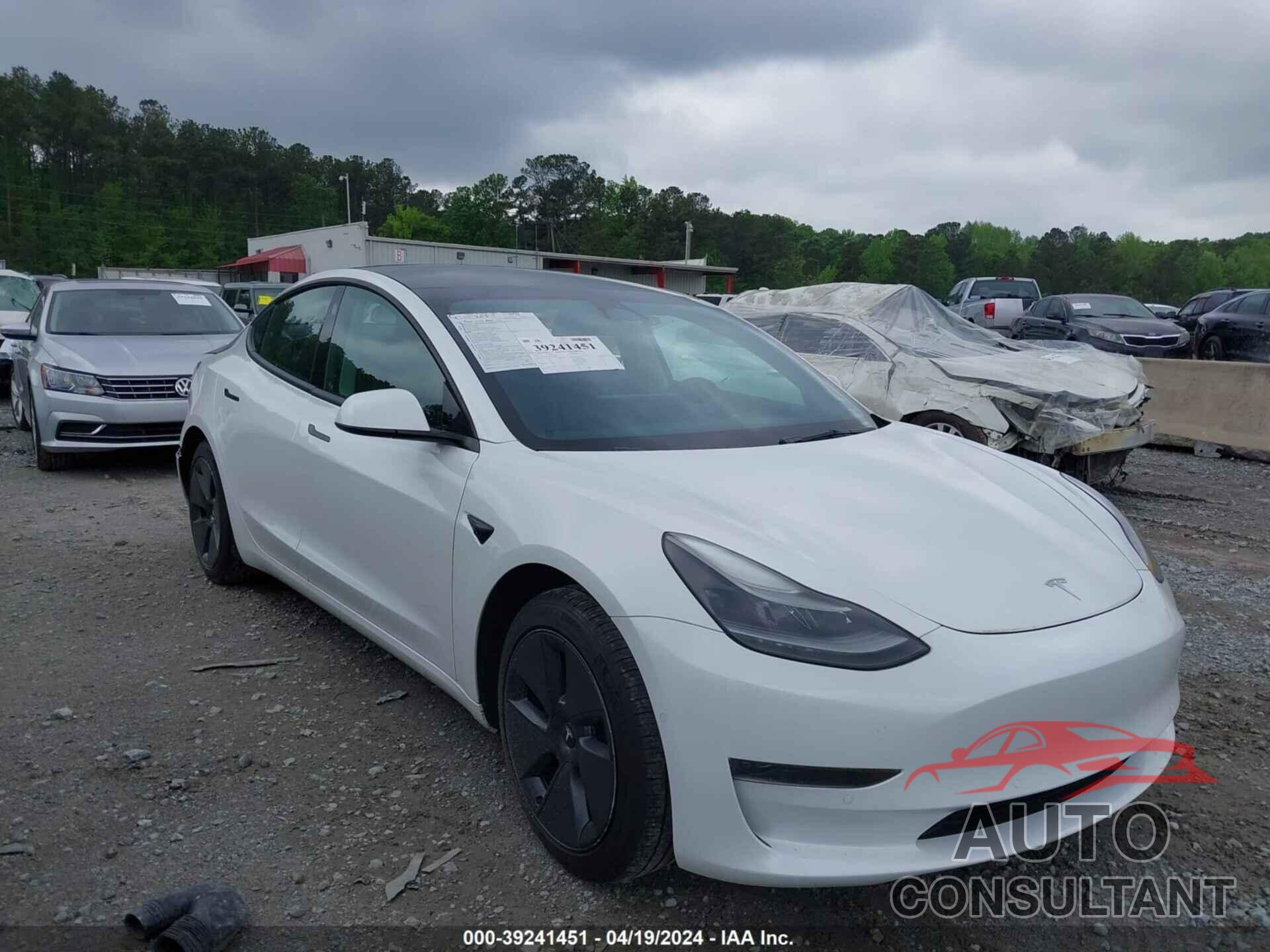 TESLA MODEL 3 2022 - 5YJ3E1EA3NF102181