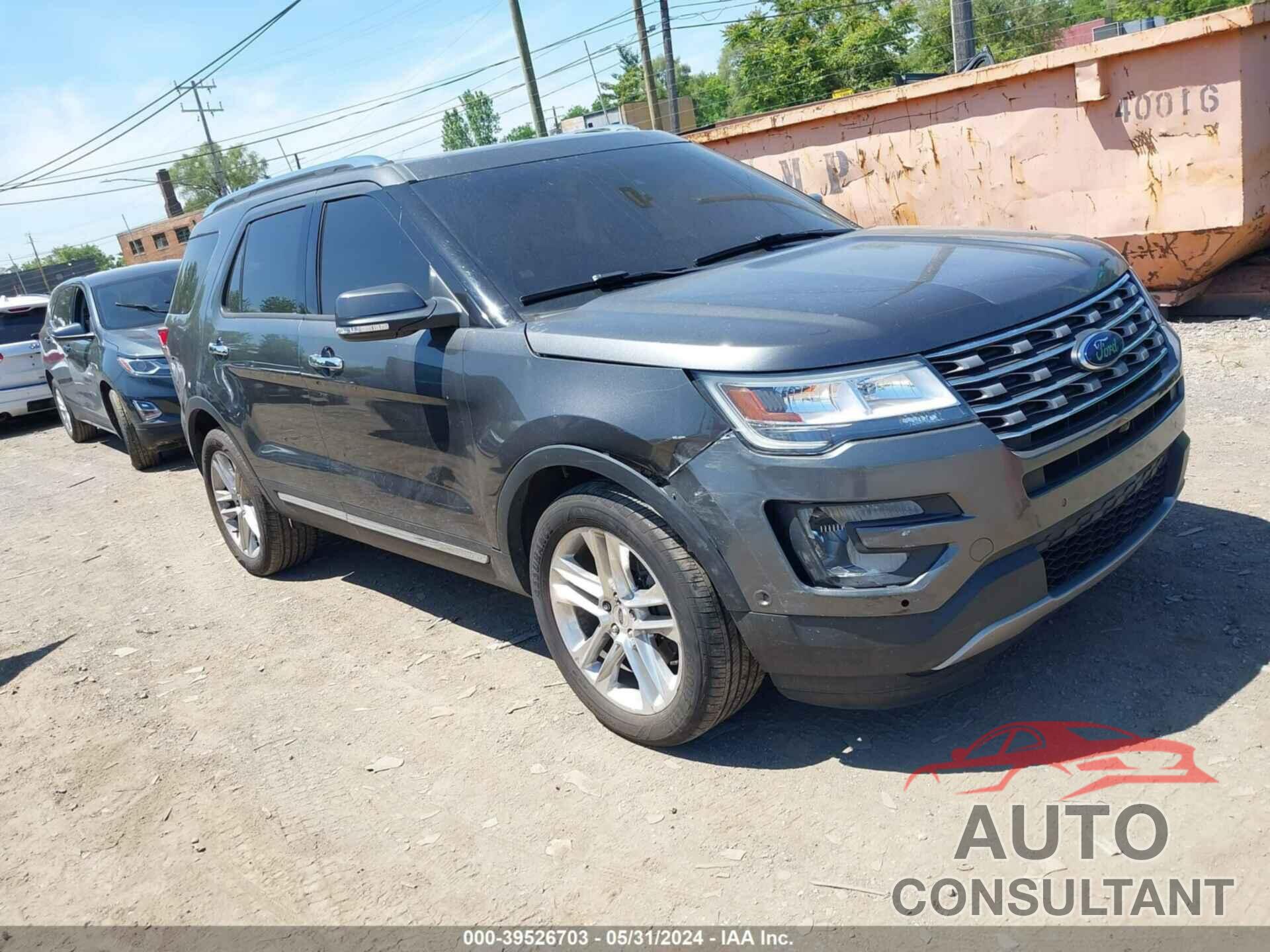 FORD EXPLORER 2016 - 1FM5K8F84GGB57989