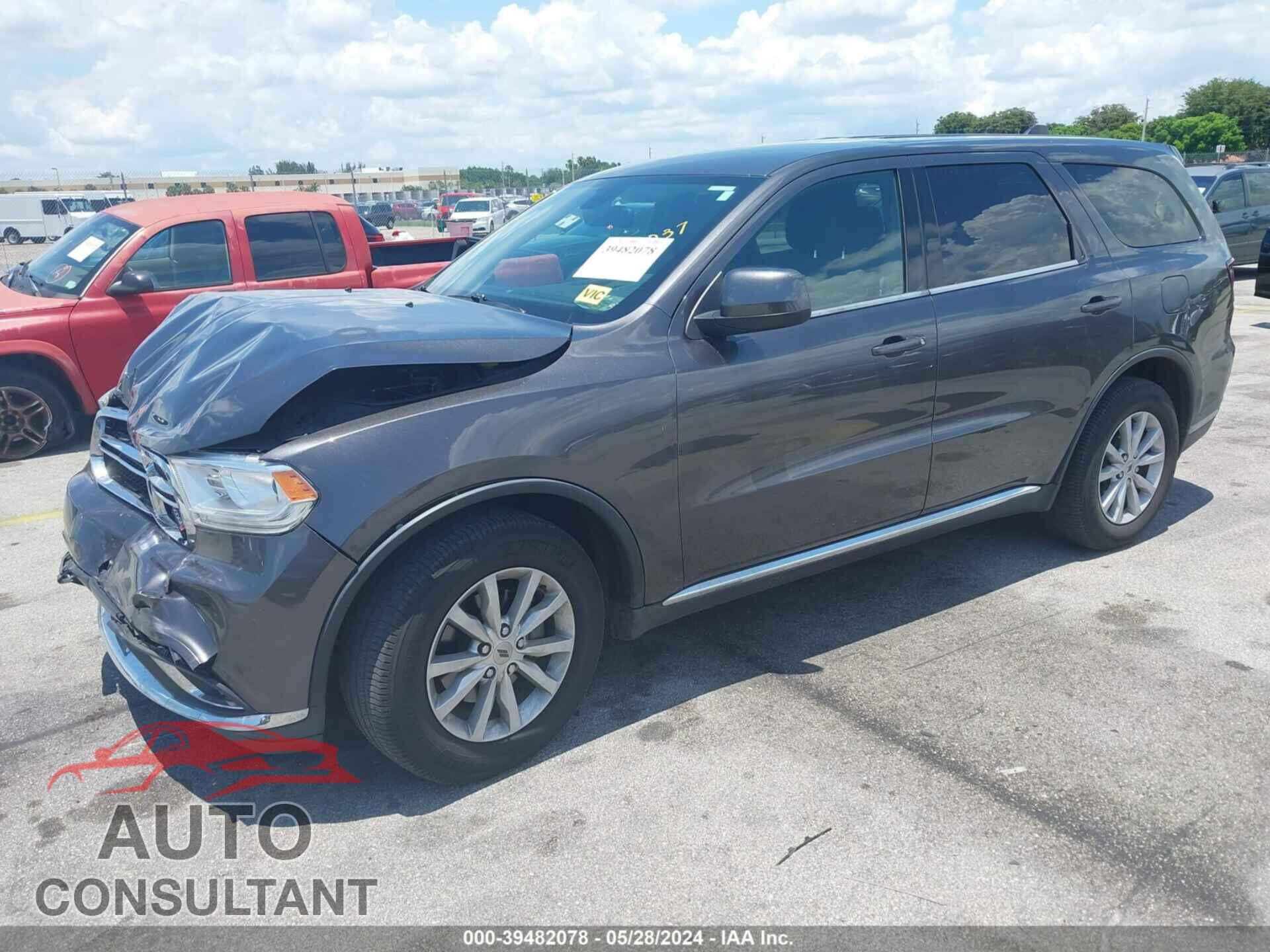 DODGE DURANGO 2019 - 1C4RDHAG4KC604450
