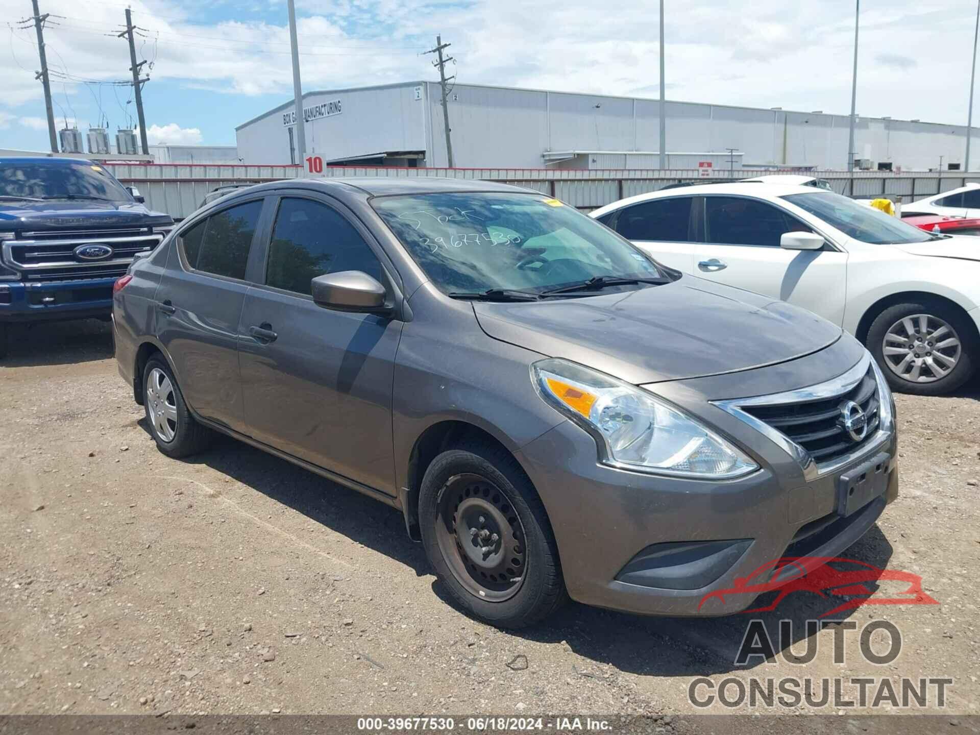 NISSAN VERSA 2016 - 3N1CN7AP3GL834332