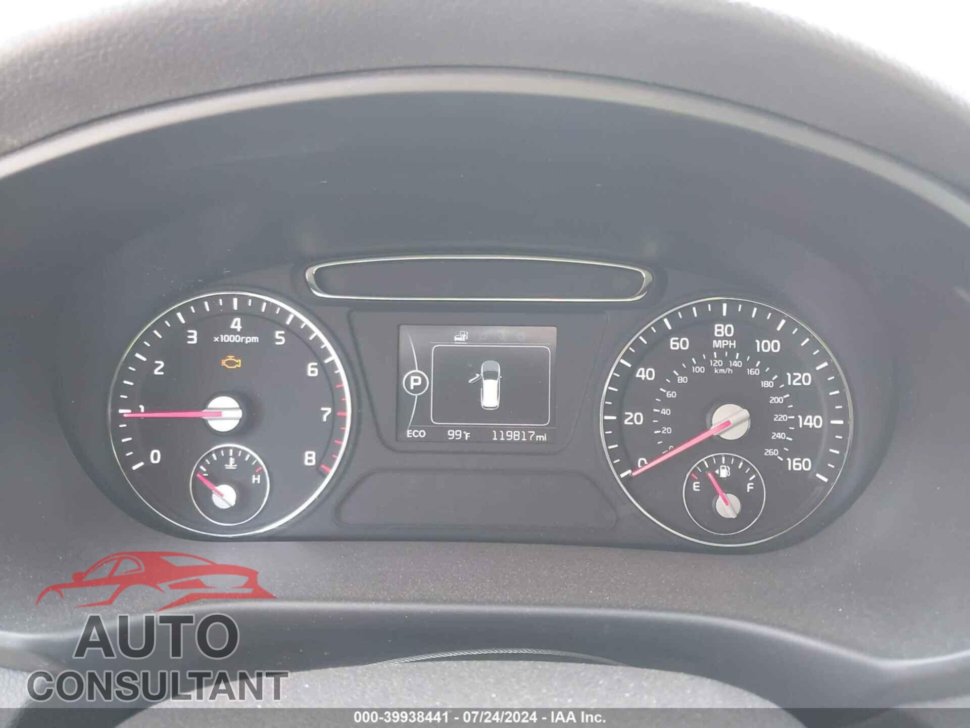 KIA SORENTO 2016 - 5XYPG4A39GG168492