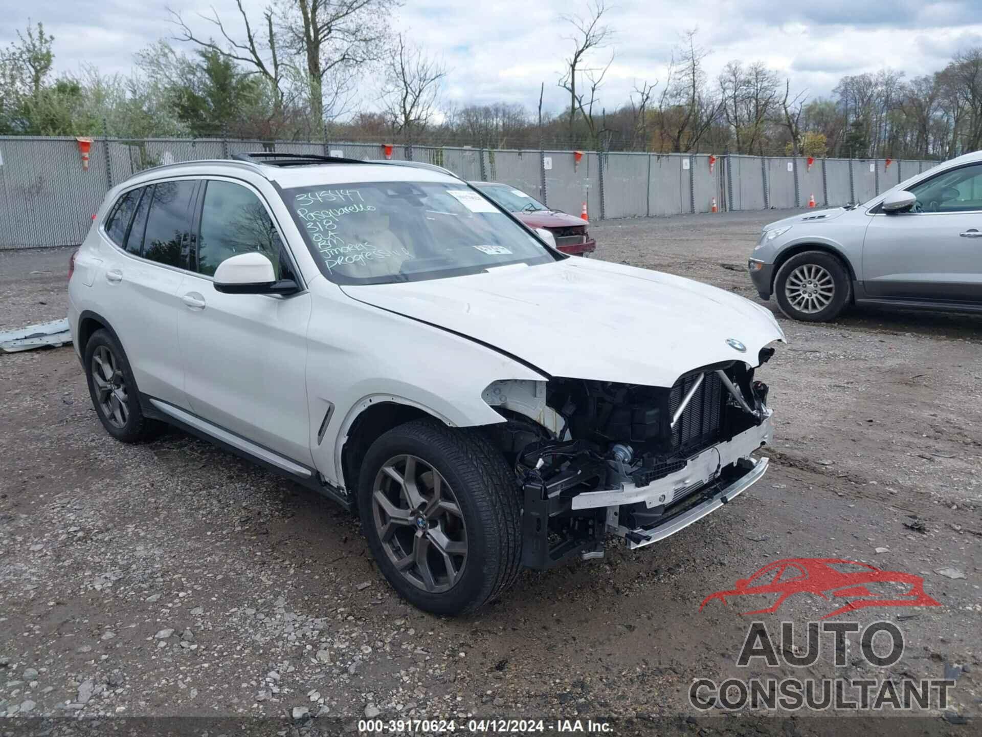 BMW X3 2021 - 5UXTY5C01M9F37400