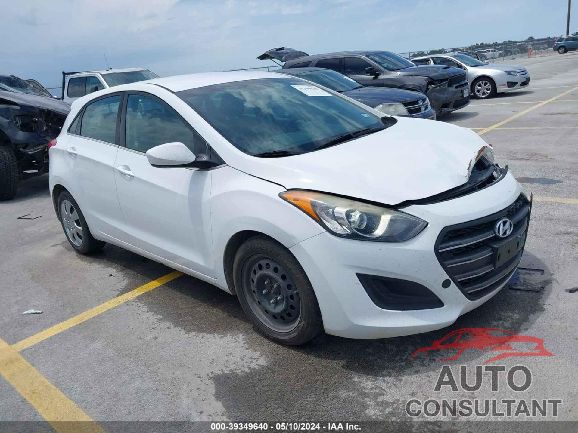 HYUNDAI ELANTRA GT 2017 - KMHD35LH2HU379462