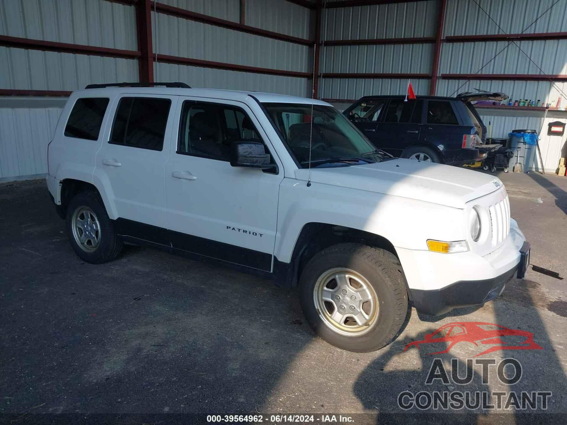 JEEP PATRIOT 2017 - 1C4NJPBA9HD145804