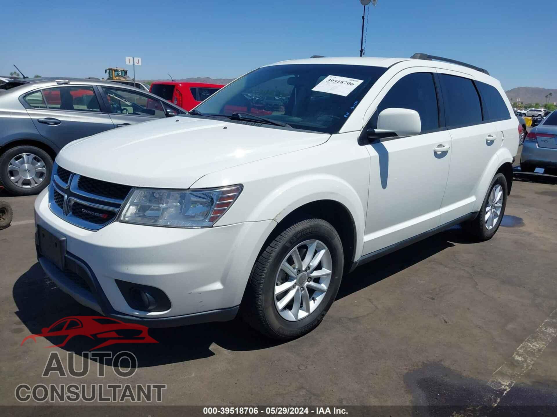 DODGE JOURNEY 2017 - 3C4PDCBG3HT526913