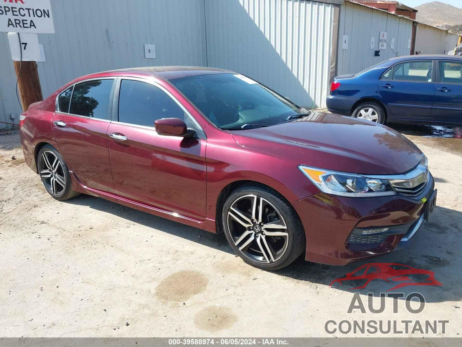 HONDA ACCORD 2016 - 1HGCR2F53GA227058