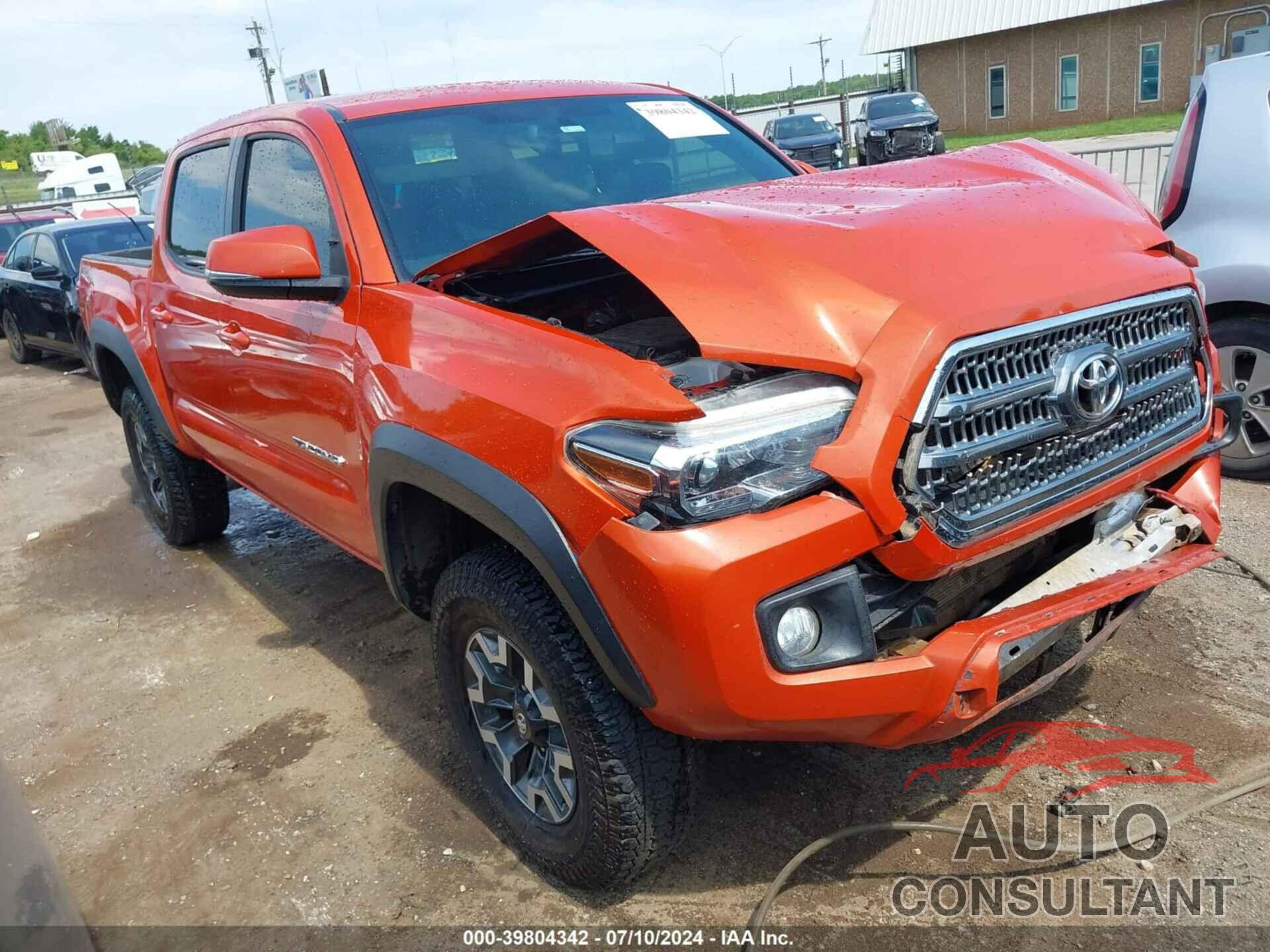 TOYOTA TACOMA 2017 - 5TFCZ5AN8HX118925