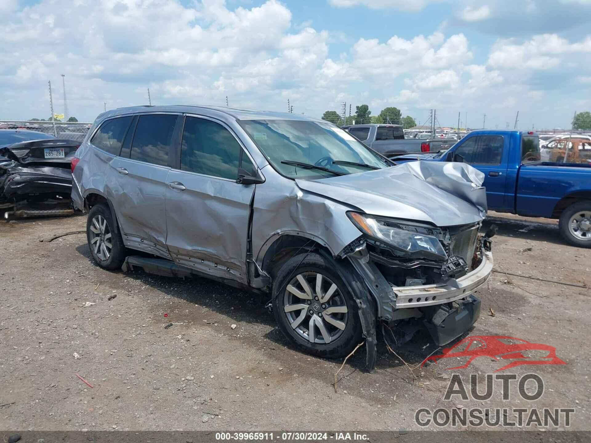 HONDA PILOT 2019 - 5FNYF5H55KB031490