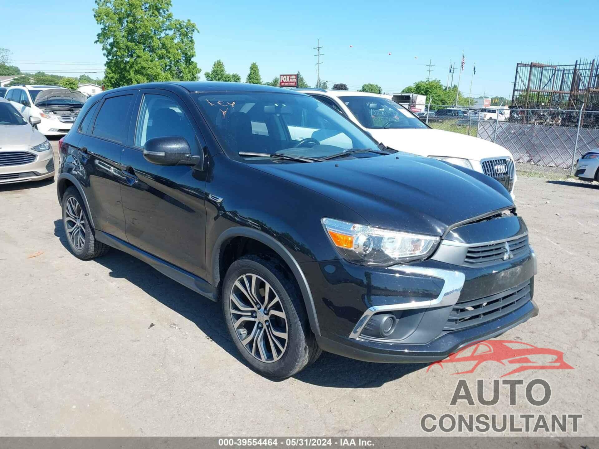 MITSUBISHI OUTLANDER SPORT 2016 - JA4AP3AU0GZ047256