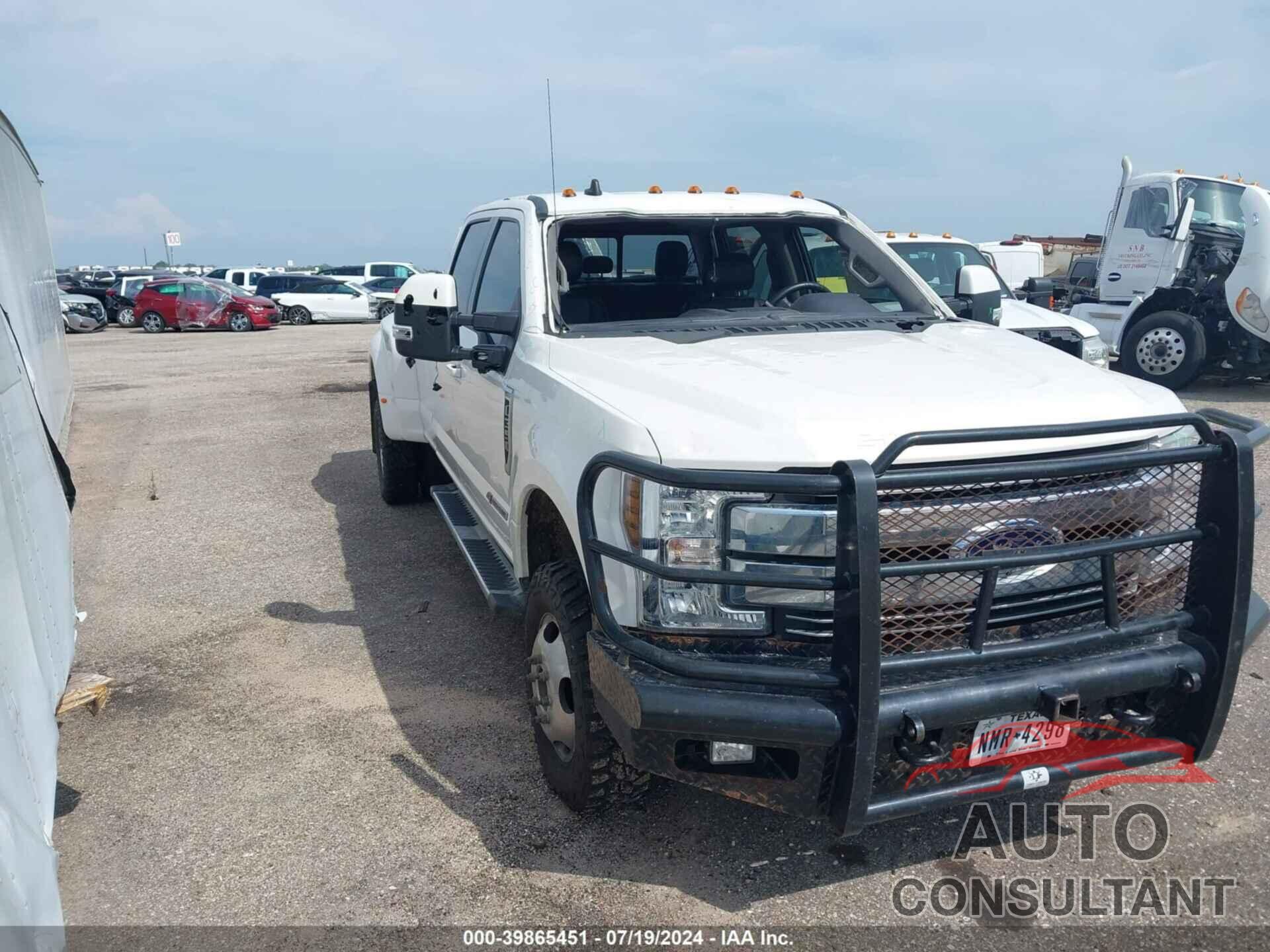 FORD F-350 2019 - 1FT8W3DT8KEG85524