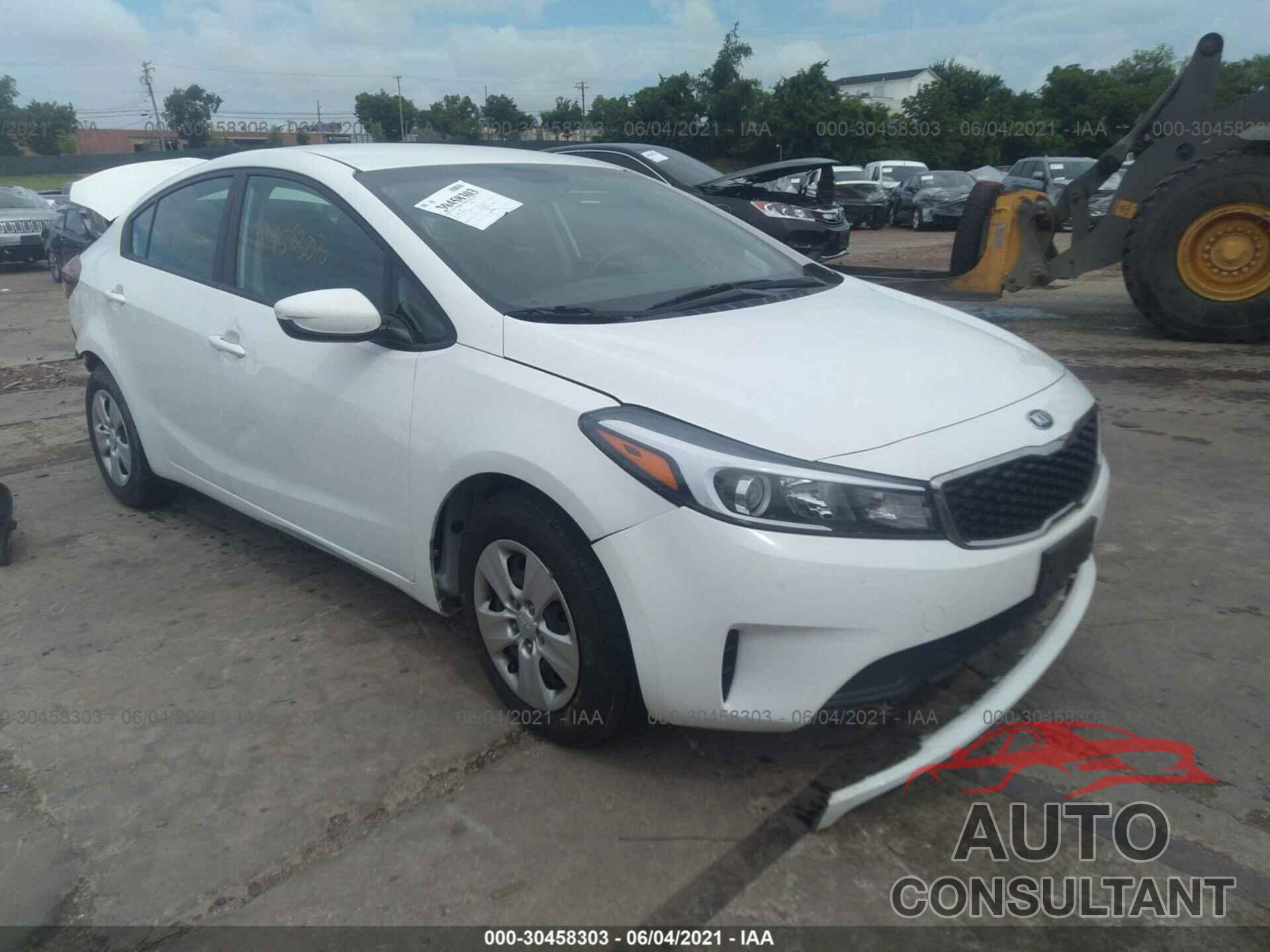 KIA FORTE 2017 - 3KPFK4A75HE074489