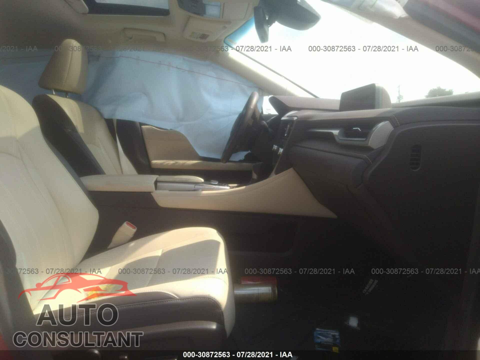 LEXUS RX 2017 - 2T2BZMCA2HC056254