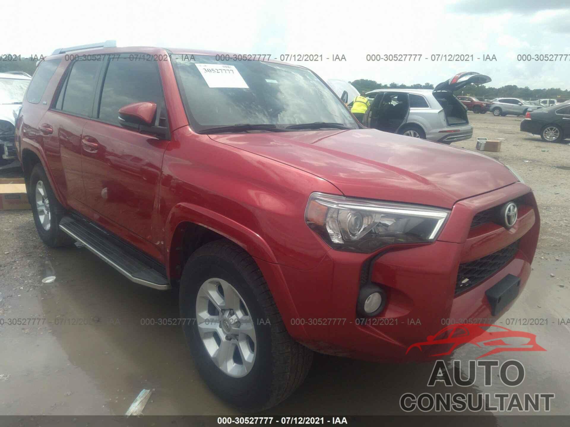 TOYOTA 4RUNNER 2017 - JTEZU5JR5H5149651