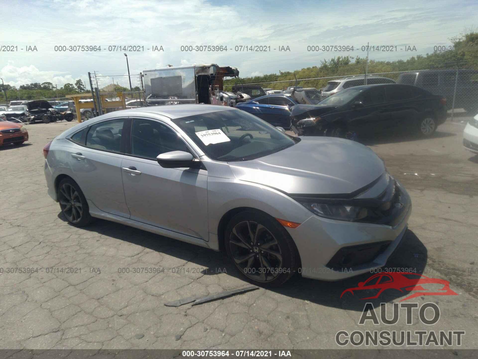 HONDA CIVIC SEDAN 2020 - 2HGFC2F80LH533171