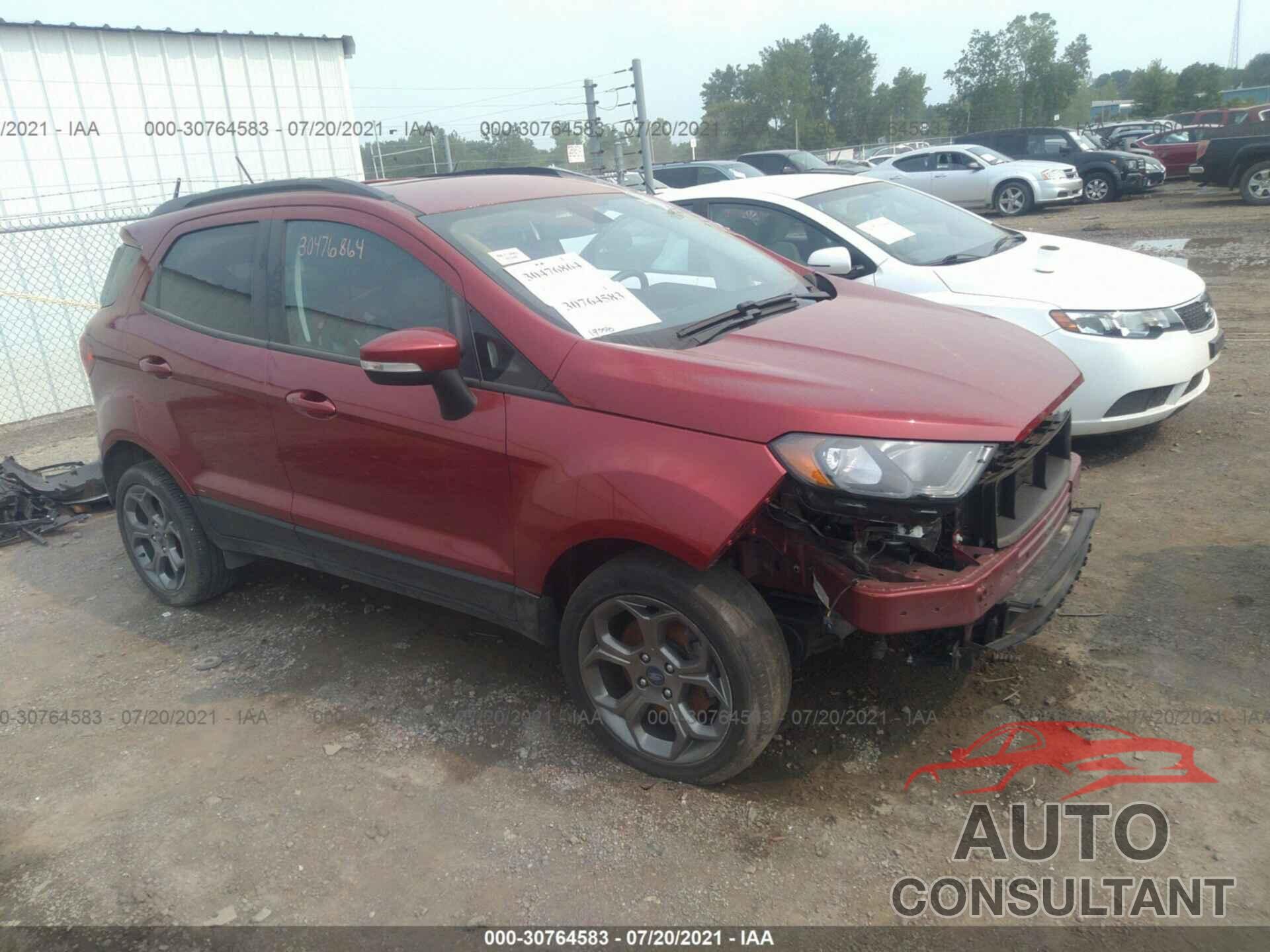 FORD ECOSPORT 2018 - MAJ6P1CL4JC217963