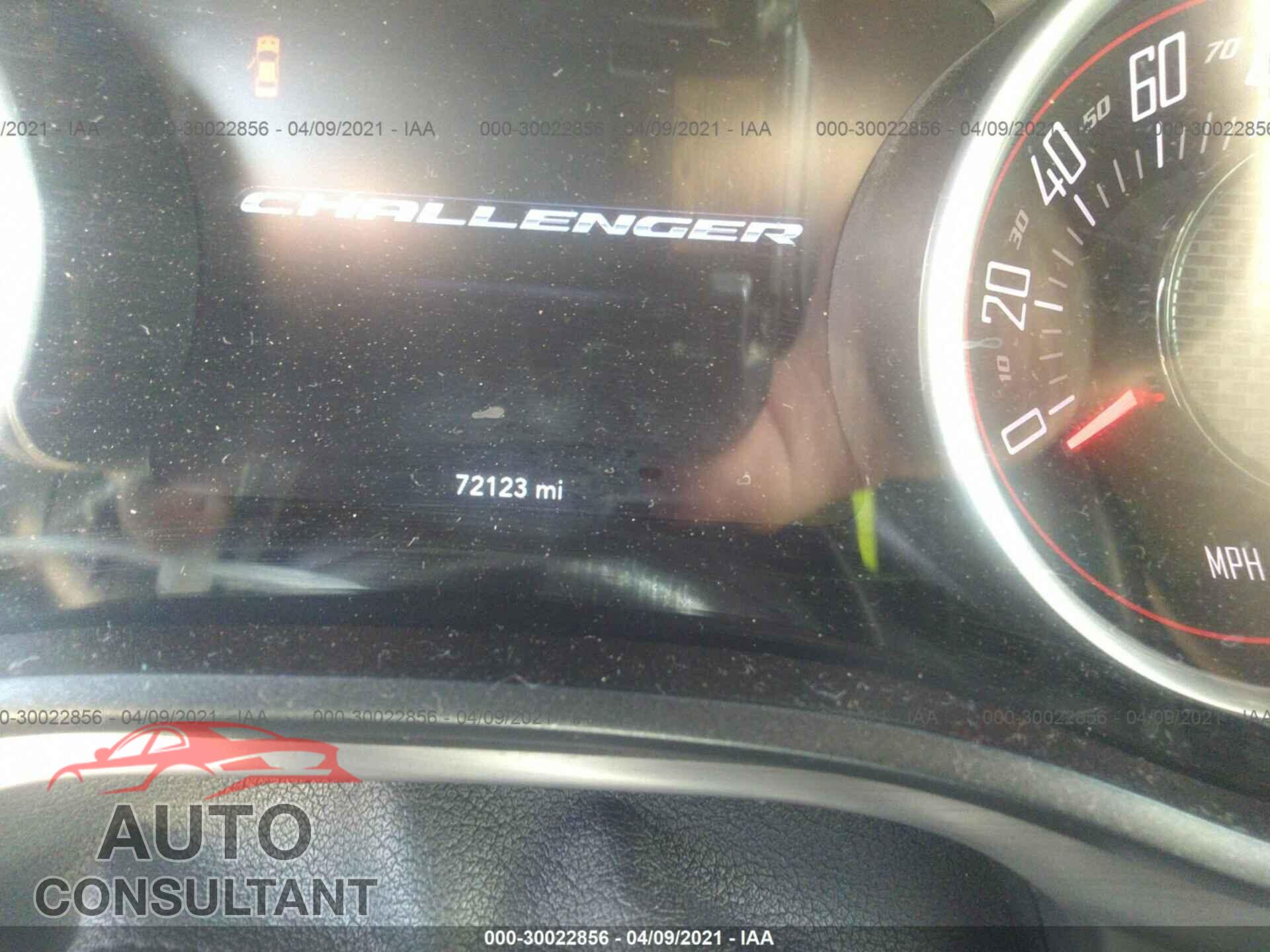 DODGE CHALLENGER 2016 - 2C3CDZAG3GH254815