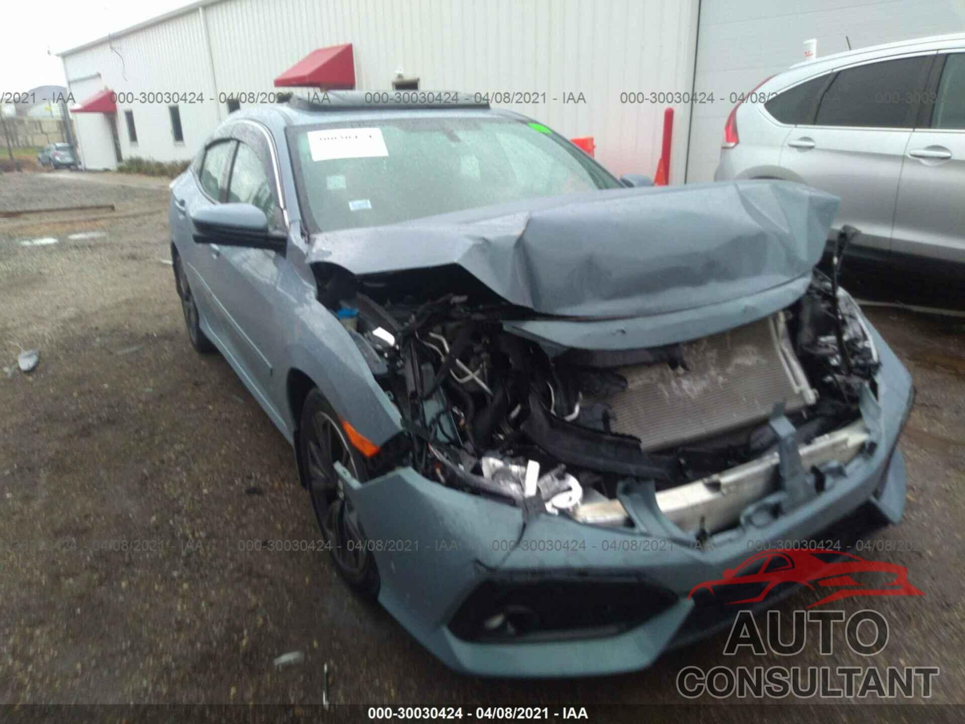HONDA CIVIC HATCHBACK 2018 - SHHFK7H73JU200581