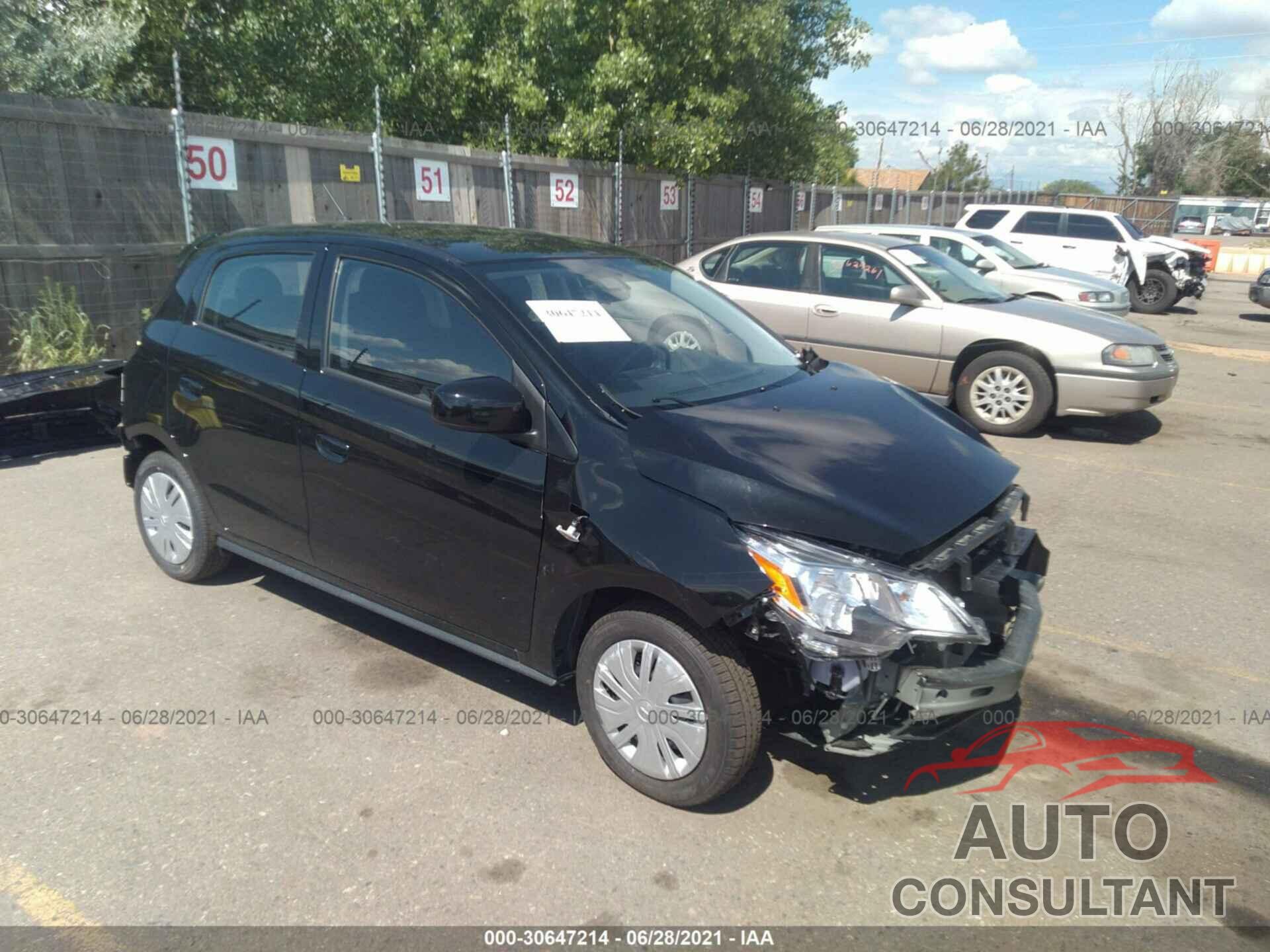 MITSUBISHI MIRAGE 2021 - ML32AUHJ0MH006370