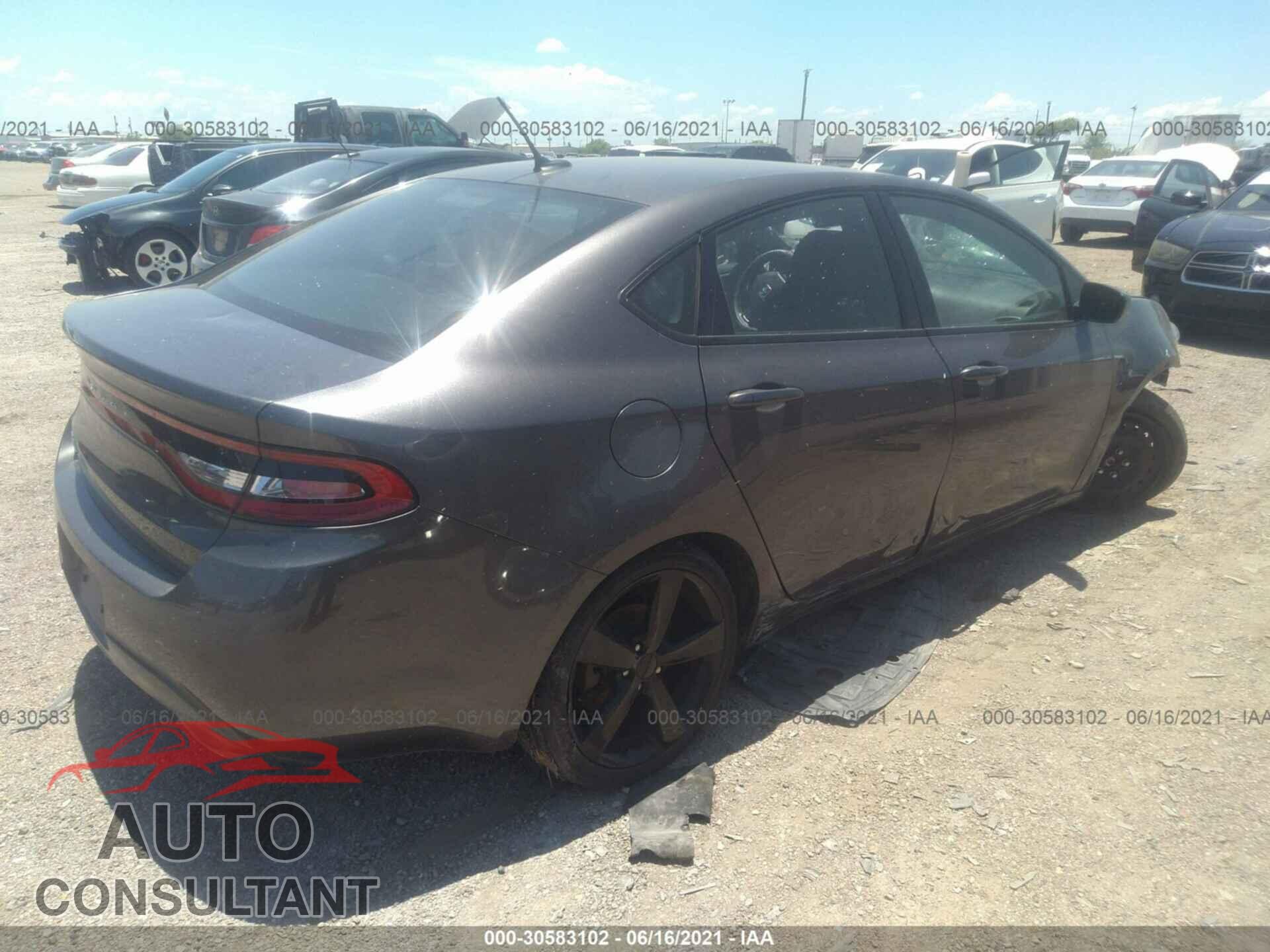 DODGE DART 2016 - 1C3CDFBB5GD516753
