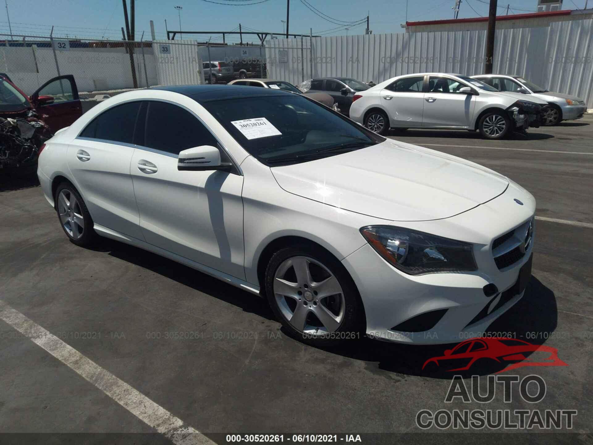 MERCEDES-BENZ CLA 2016 - WDDSJ4EB6GN310521
