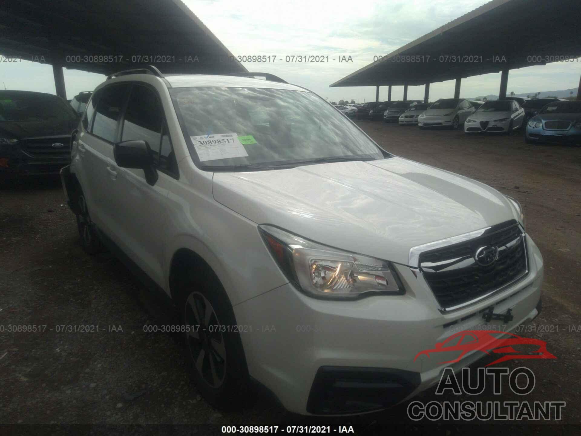 SUBARU FORESTER 2018 - JF2SJABC1JH407509
