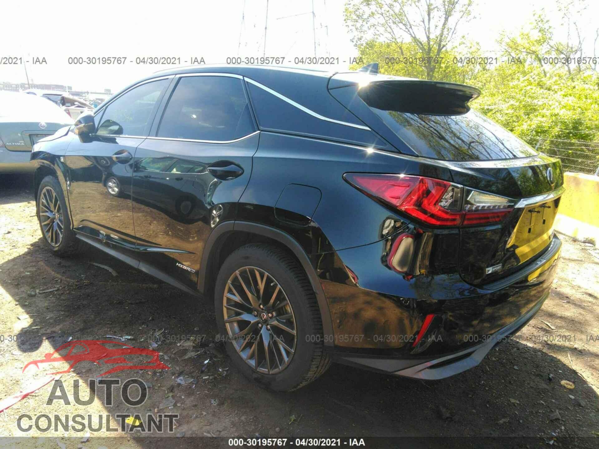 LEXUS RX 2017 - 2T2BGMCA9HC013987