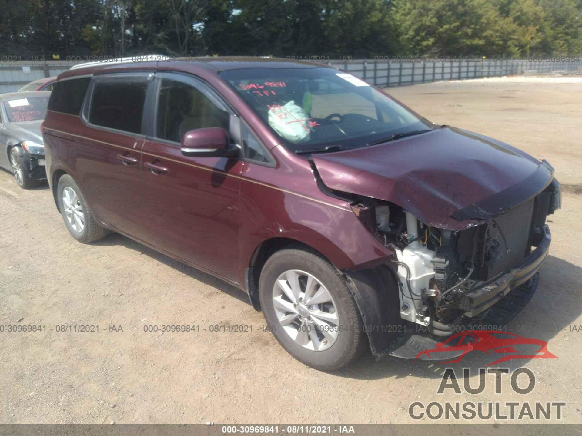 KIA SEDONA 2016 - KNDMB5C14G6214543