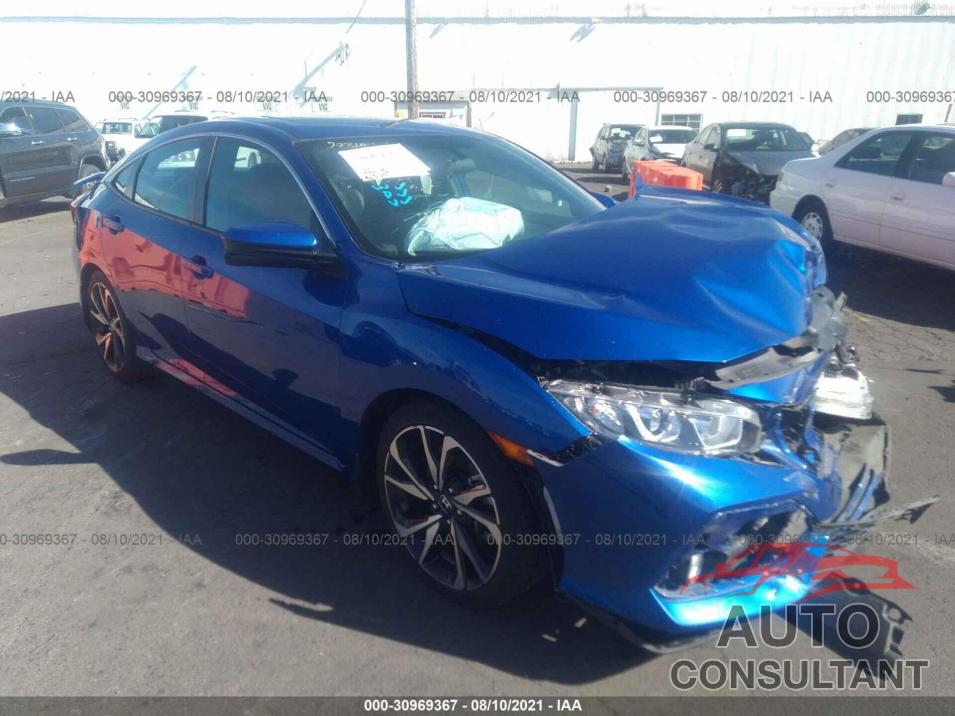 HONDA CIVIC SI SEDAN 2018 - 2HGFC1E56JH707842