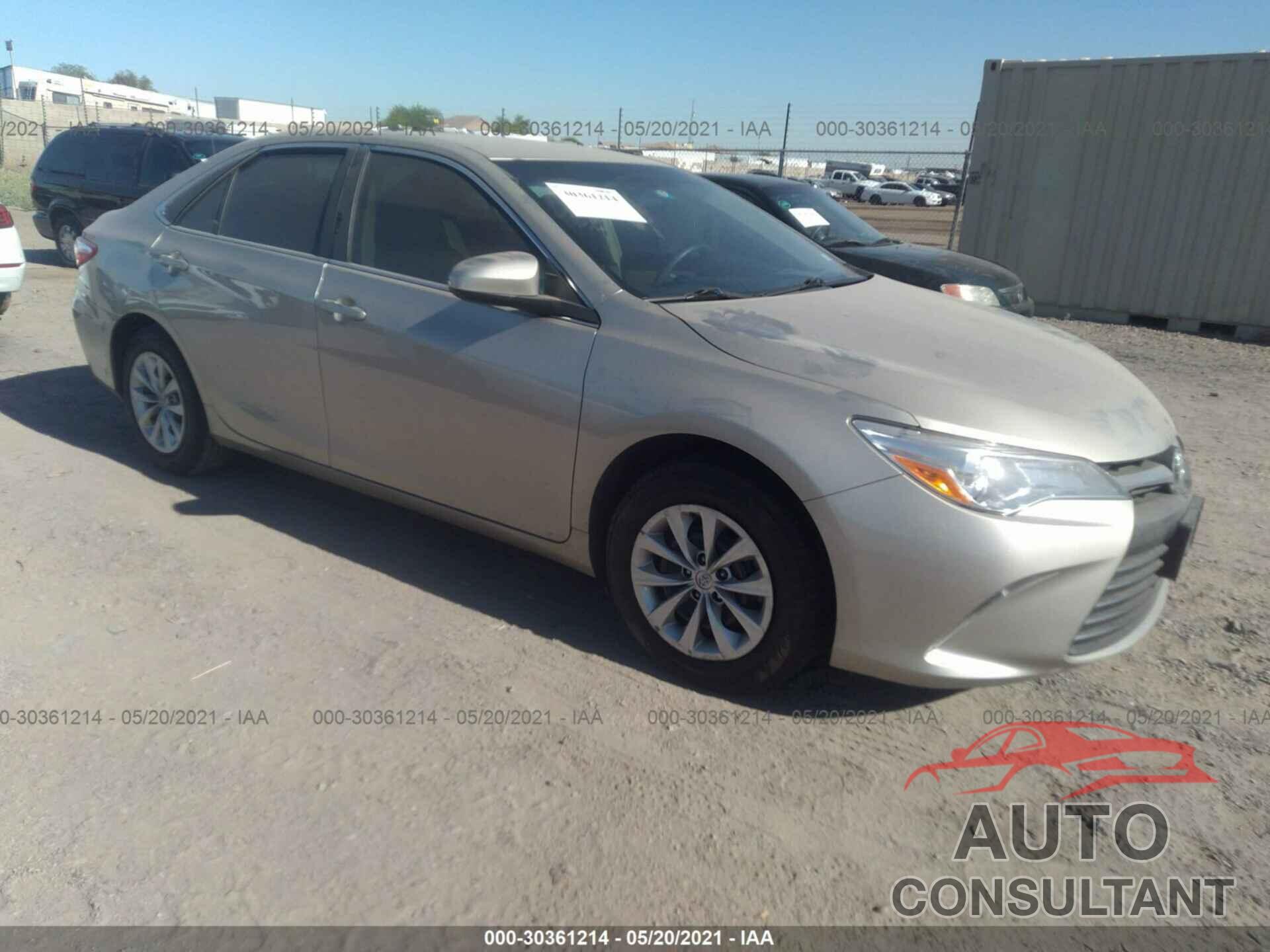 TOYOTA CAMRY 2016 - 4T4BF1FK6GR523081