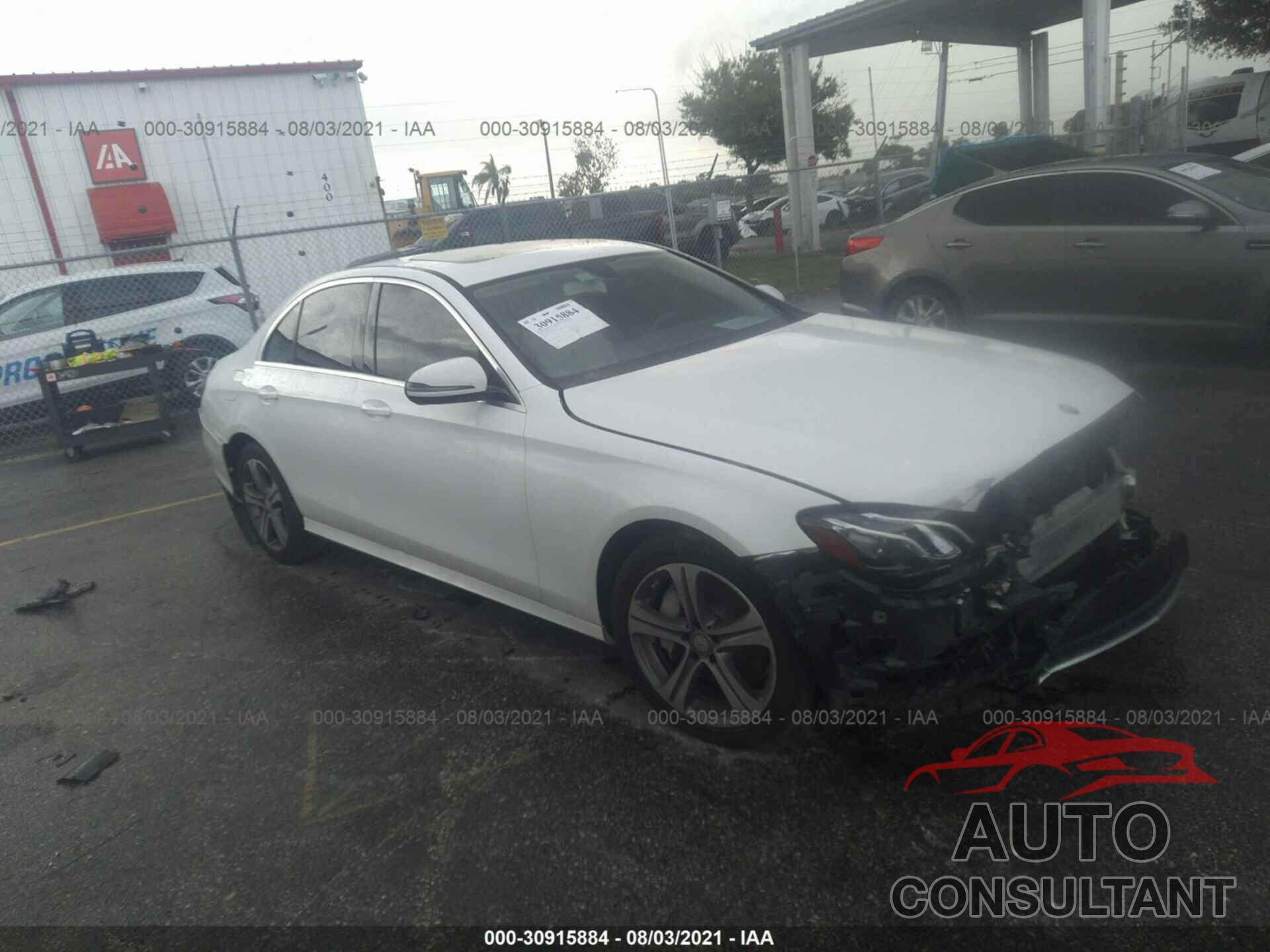 MERCEDES-BENZ E-CLASS 2017 - WDDZF4JB0HA162171