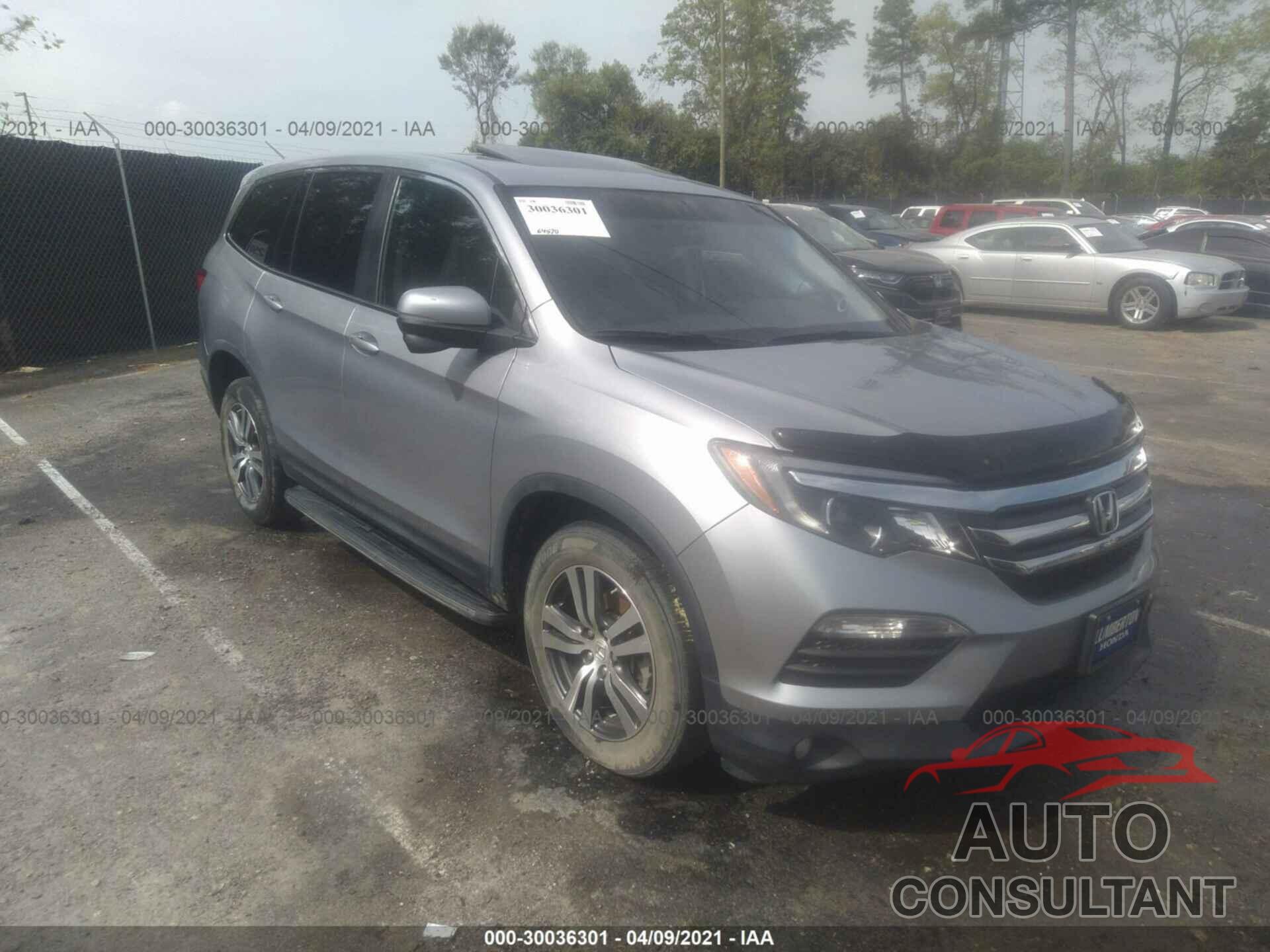 HONDA PILOT 2017 - 5FNYF5H83HB018787