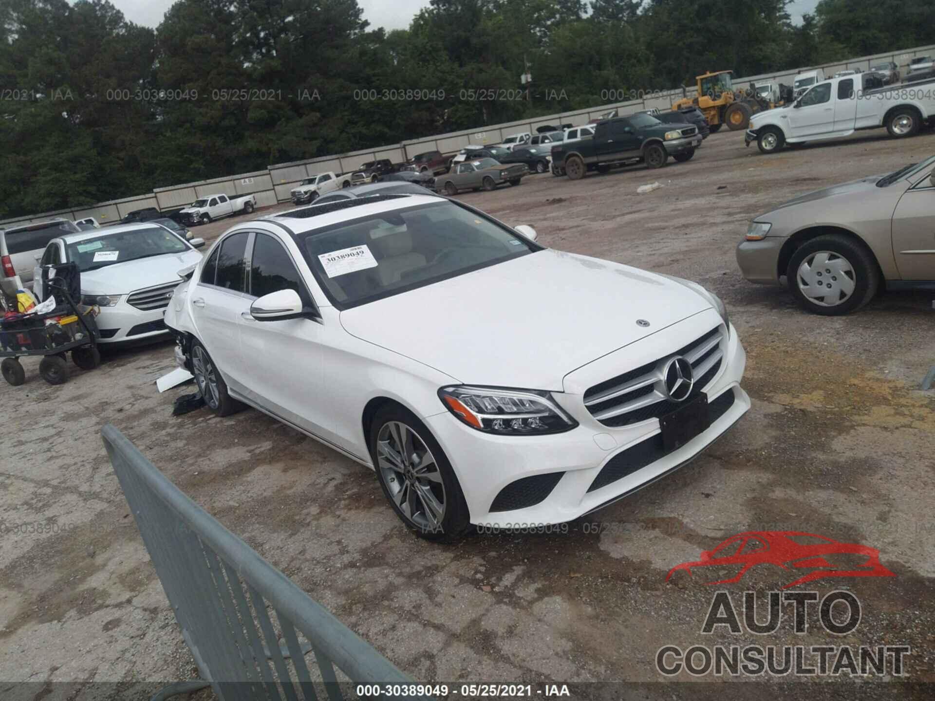 MERCEDES-BENZ C-CLASS 2019 - 55SWF8DB5KU294100
