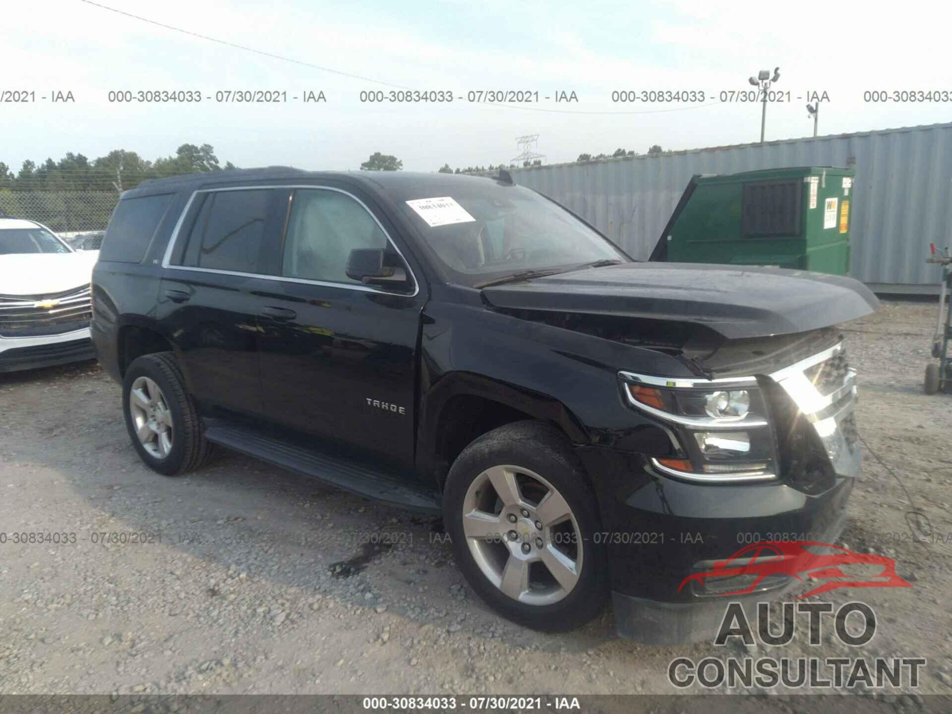 CHEVROLET TAHOE 2017 - 1GNSCBKC7HR300510