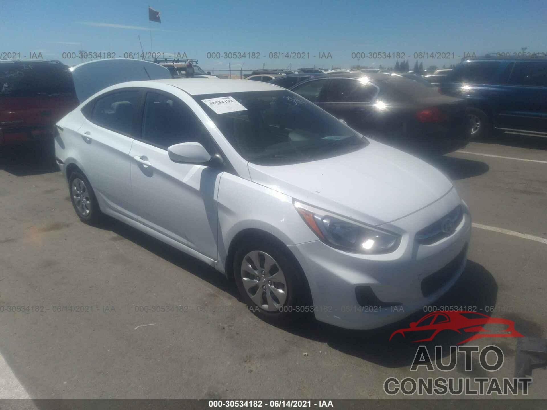 HYUNDAI ACCENT 2016 - KMHCT4AE3GU098803